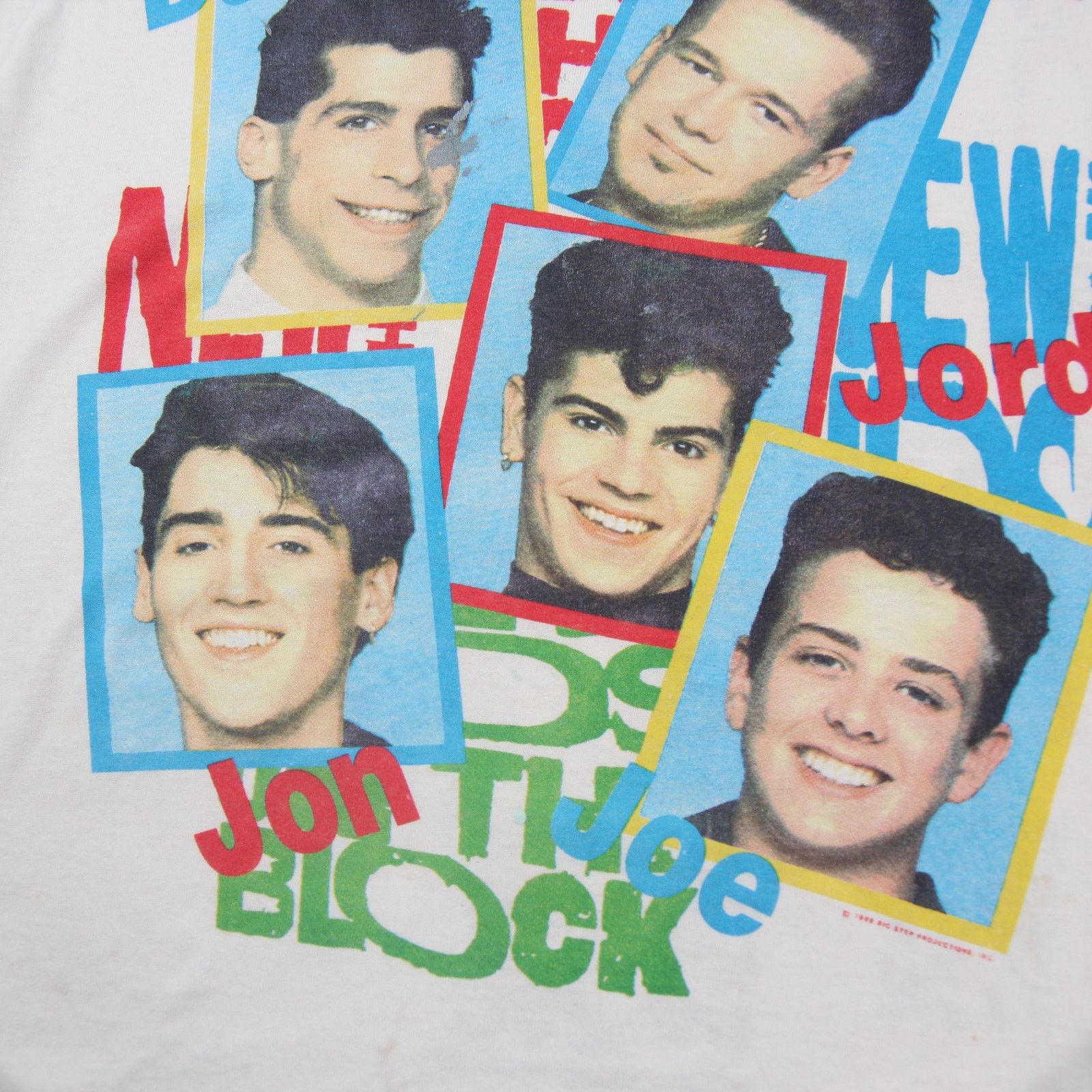 Band Tees × Vintage Vintage 1989 New Kids on the Block Graphic T Shirt - S Size US S / EU 44-46 / 1 - 5 Thumbnail