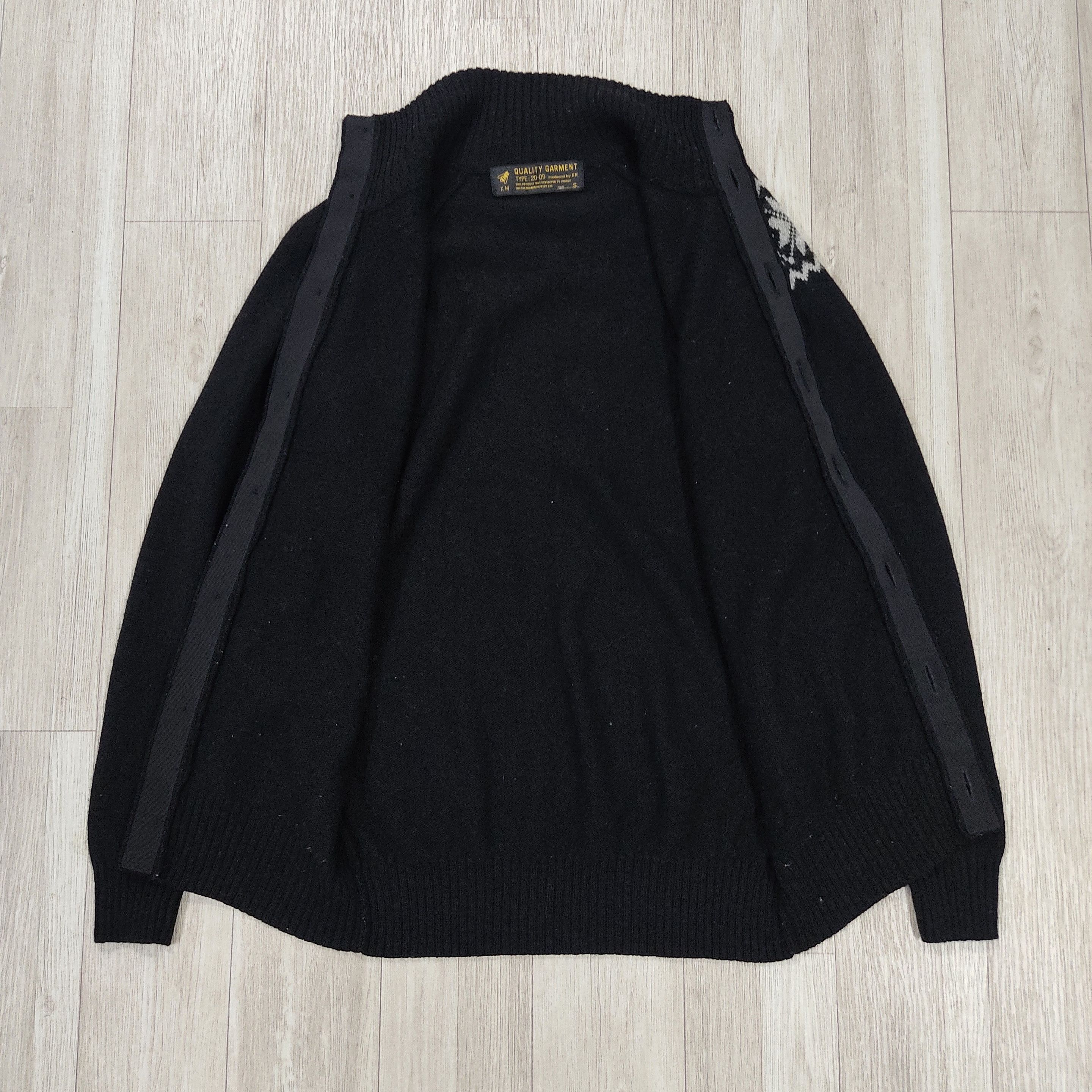 Kiminori Morishita Uniqlo x Kiminori Morishita Black Wool Buttons Cardigan Size US S / EU 44-46 / 1 - 8 Thumbnail