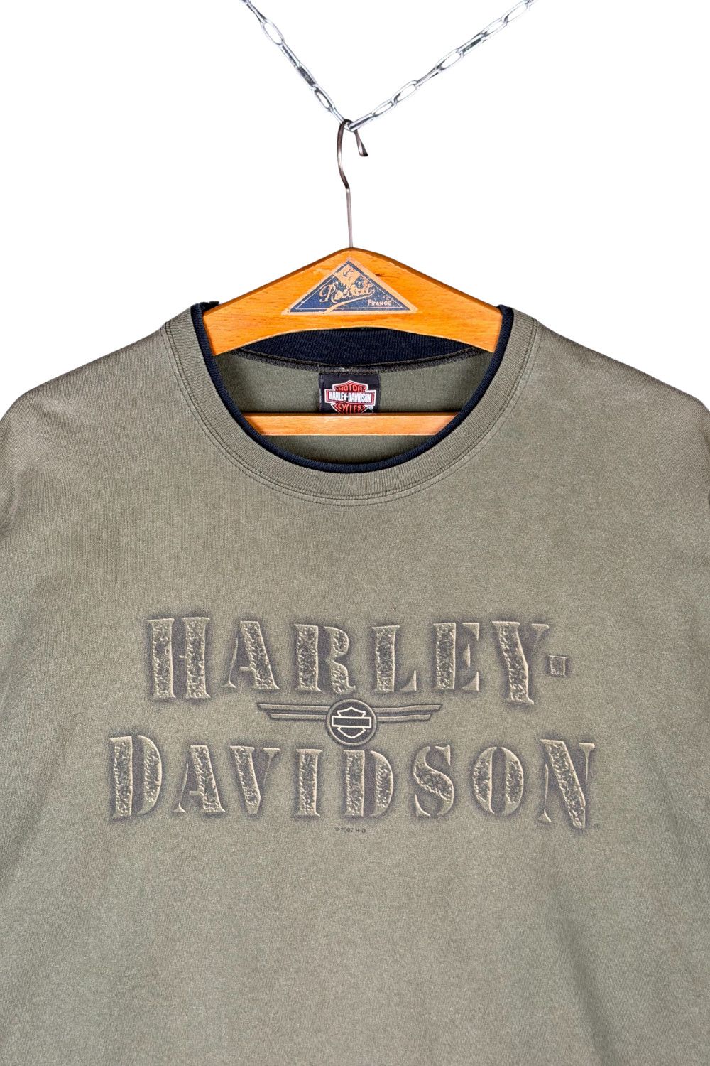 Harley Davidson 07 Harley-Davidson Monterey Bay Cannery Row Layered LS Tee Size US XXL / EU 58 / 5 - 5 Thumbnail