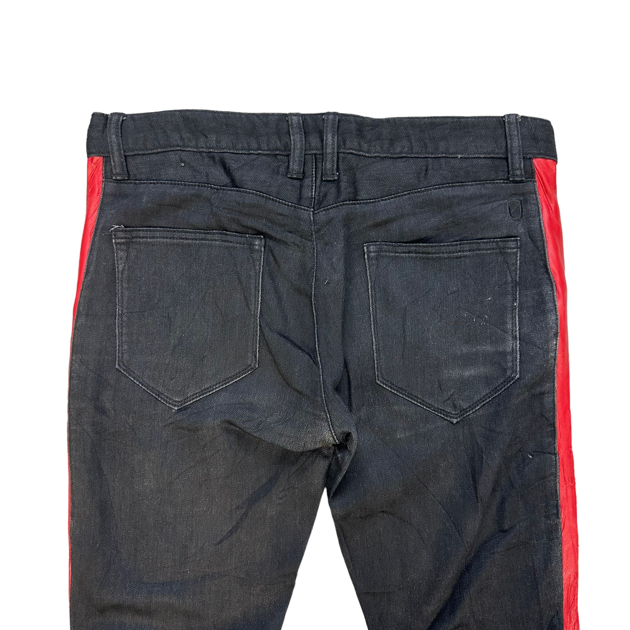 Japanese Brand BENNU JAPAN RED LINE SKINNY FIT PANT #7905-189 Size US 32 / EU 48 - 12 Thumbnail