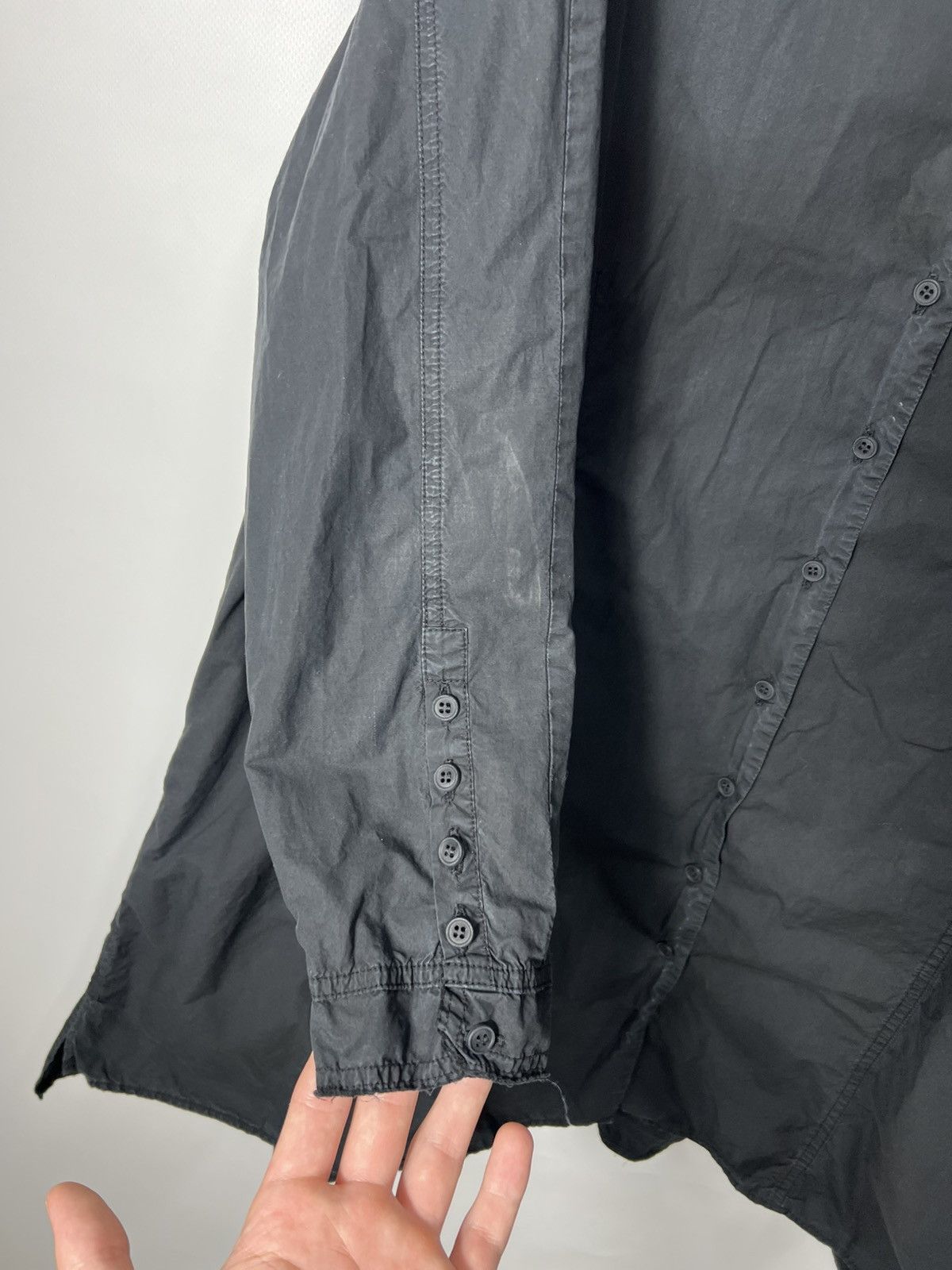 PAL OFFNER Designer Pal Offner Black One Size Shirt Dress Avant Garde Size ONE SIZE - 4 Thumbnail