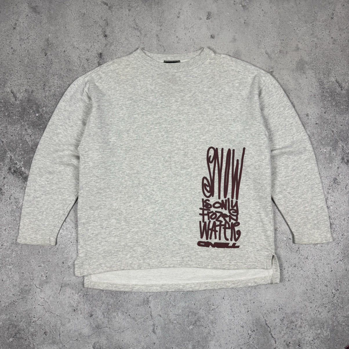 O'Neill × Vintage Crazy Vintage Oneill Big Logo Sweatshirt Size US M / EU 48-50 / 2 - 2 Thumbnail
