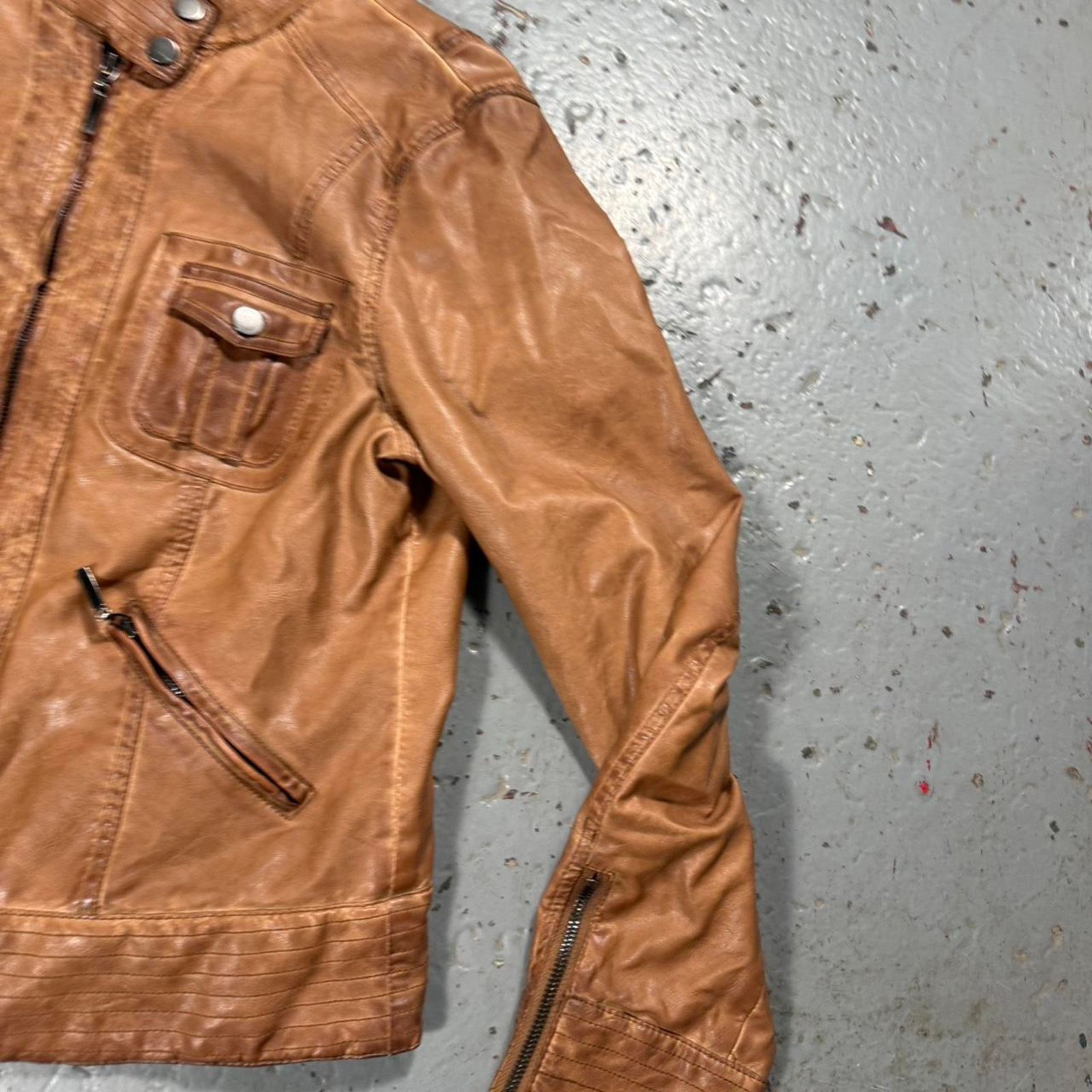 Other Studio m brown leather Jacket Size M / US 6-8 / IT 42-44 - 2 Thumbnail