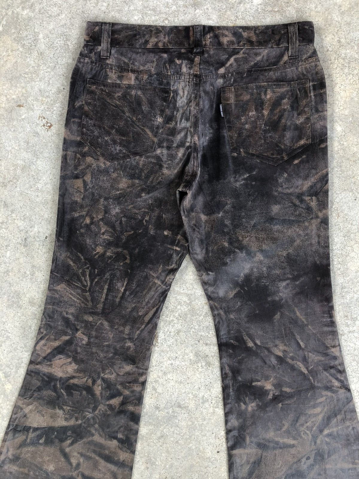 Tornado Mart Tornado Mart Flared Jeans Wax Jeans Fullprint Size US 31 - 8 Thumbnail