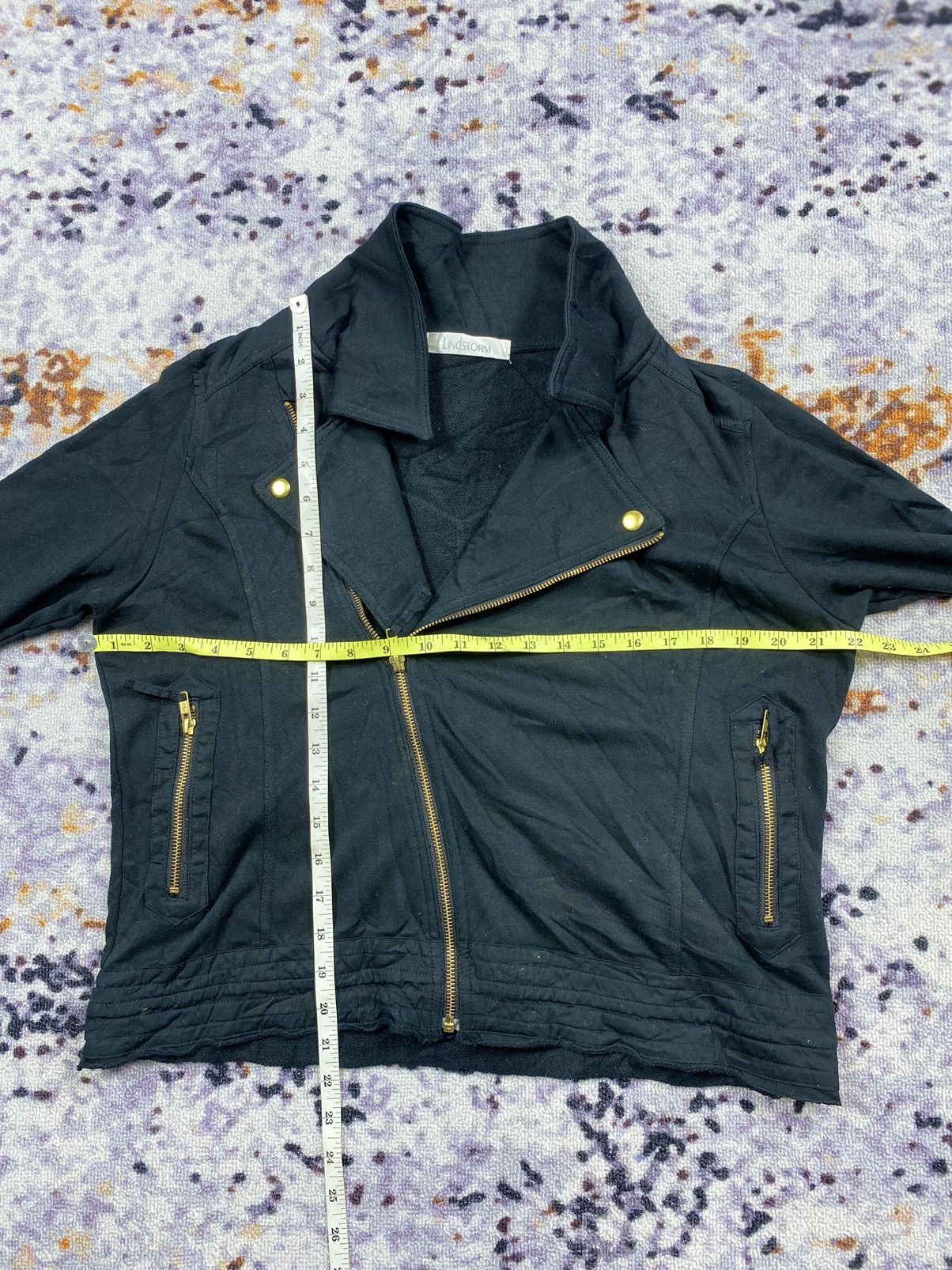 Japanese Brand Lindstrom Biker Jacket Ghotic Punk Style Size US L / EU 52-54 / 3 - 12 Thumbnail