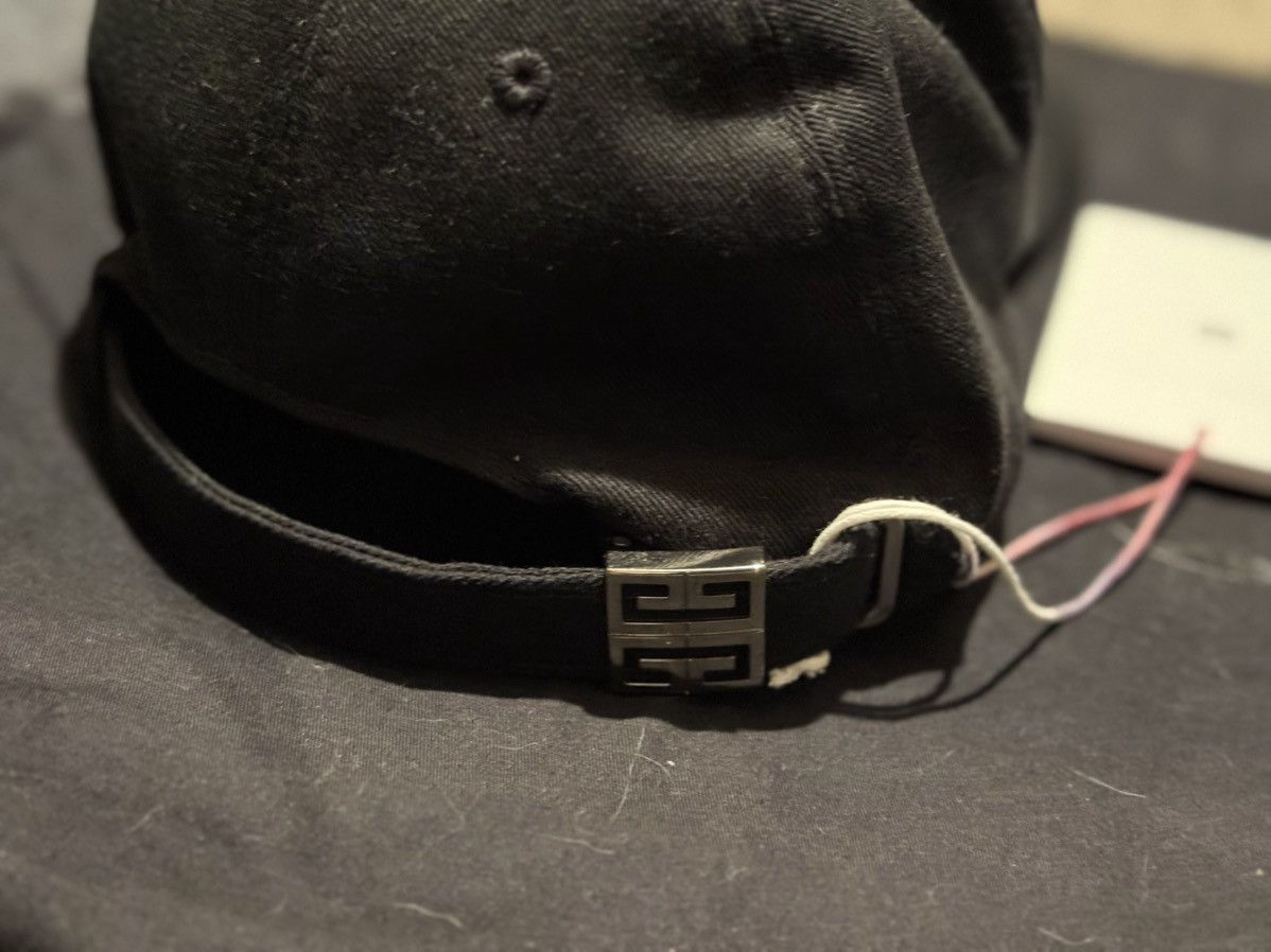 Givenchy *NWT* All Black Givenchy Cap with Silver Clasp Size ONE SIZE - 2 Thumbnail