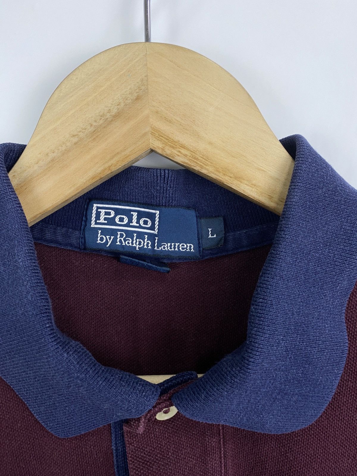 Polo Ralph Lauren 🇺🇸 Vintage 90s Polo Ralph Lauren Polo T-Shirt Rare Retro Size US L / EU 52-54 / 3 - 6 Thumbnail