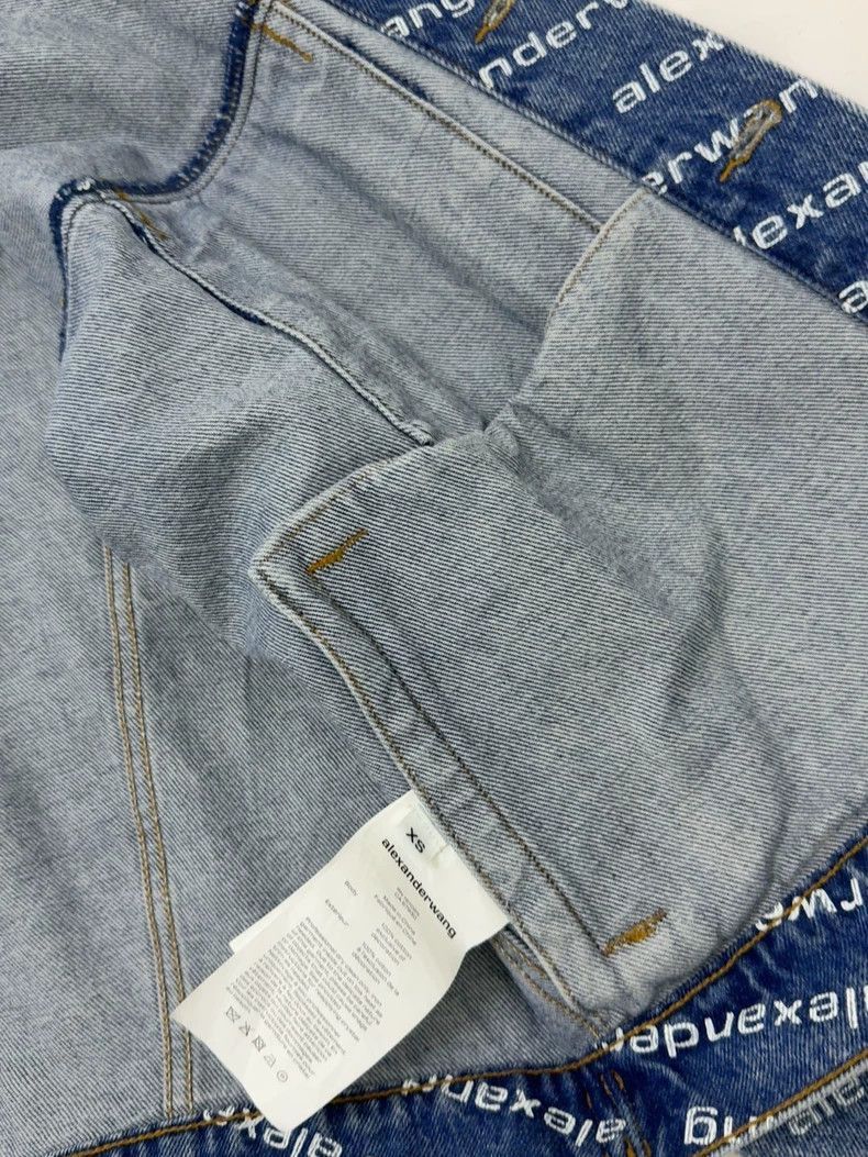 Other Alexander Wang Rhinestone Denim Jacket- Size XS / US 0-2 / IT 36-38 - 2 Thumbnail