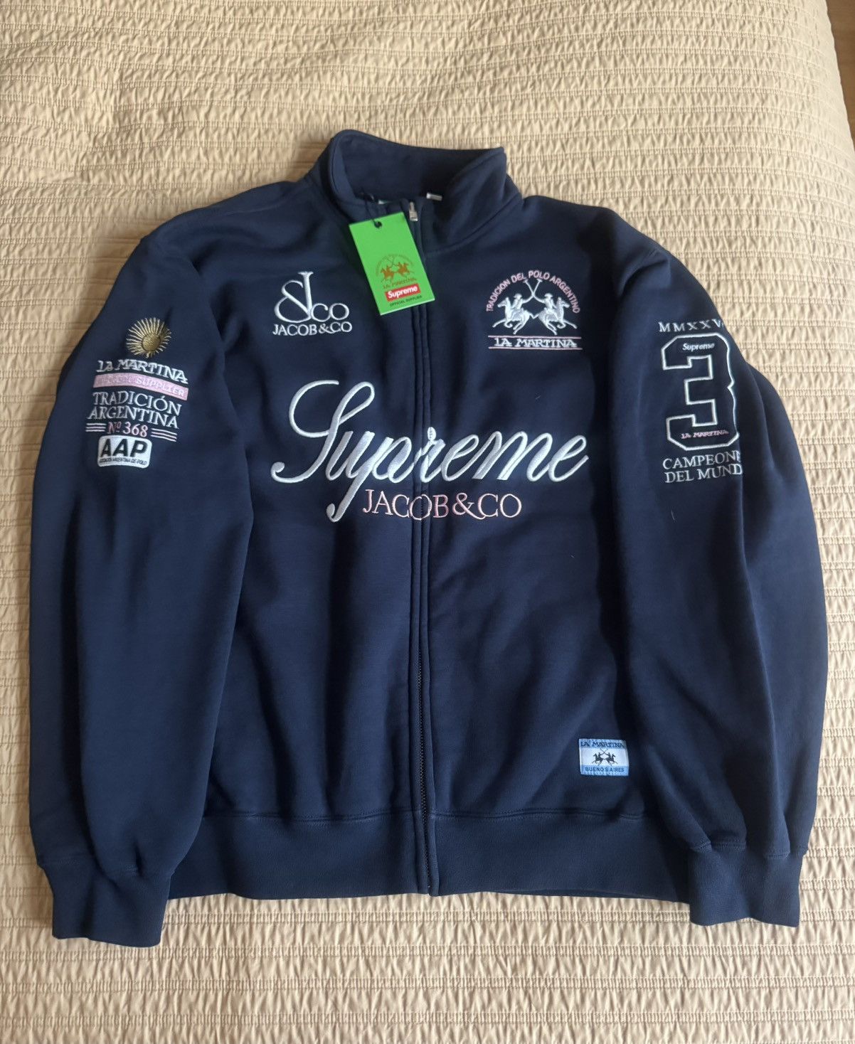Jacob & Co. × Supreme (LIMITED) Supreme/La Martina/Jacob Zip
