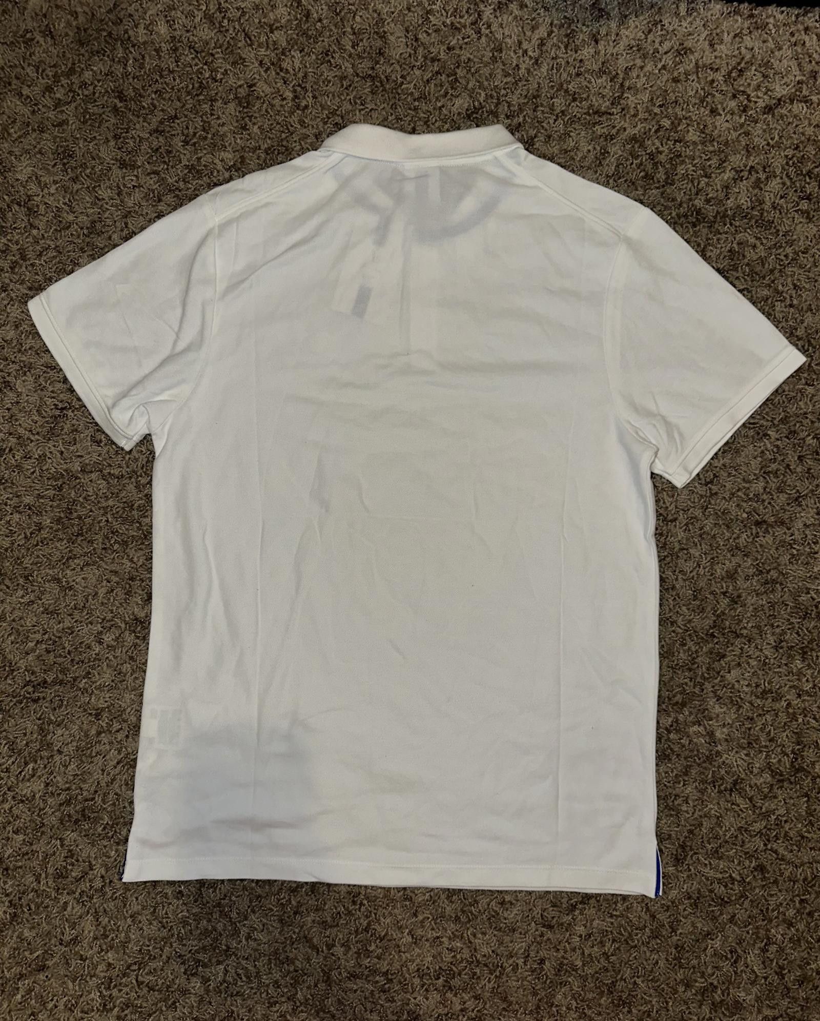 Nike Nike Men’s RF Roger Federer Solid Performance Tennis White Polo Shirt Size US S / EU 44-46 / 1 - 5 Thumbnail
