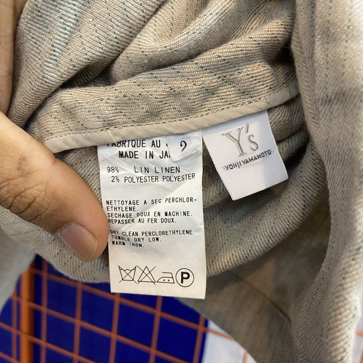 Yohji Yamamoto Vintage Yohji Yamamoto Shirt Japanese Brand Designer Style Size US M / EU 48-50 / 2 - 4 Thumbnail