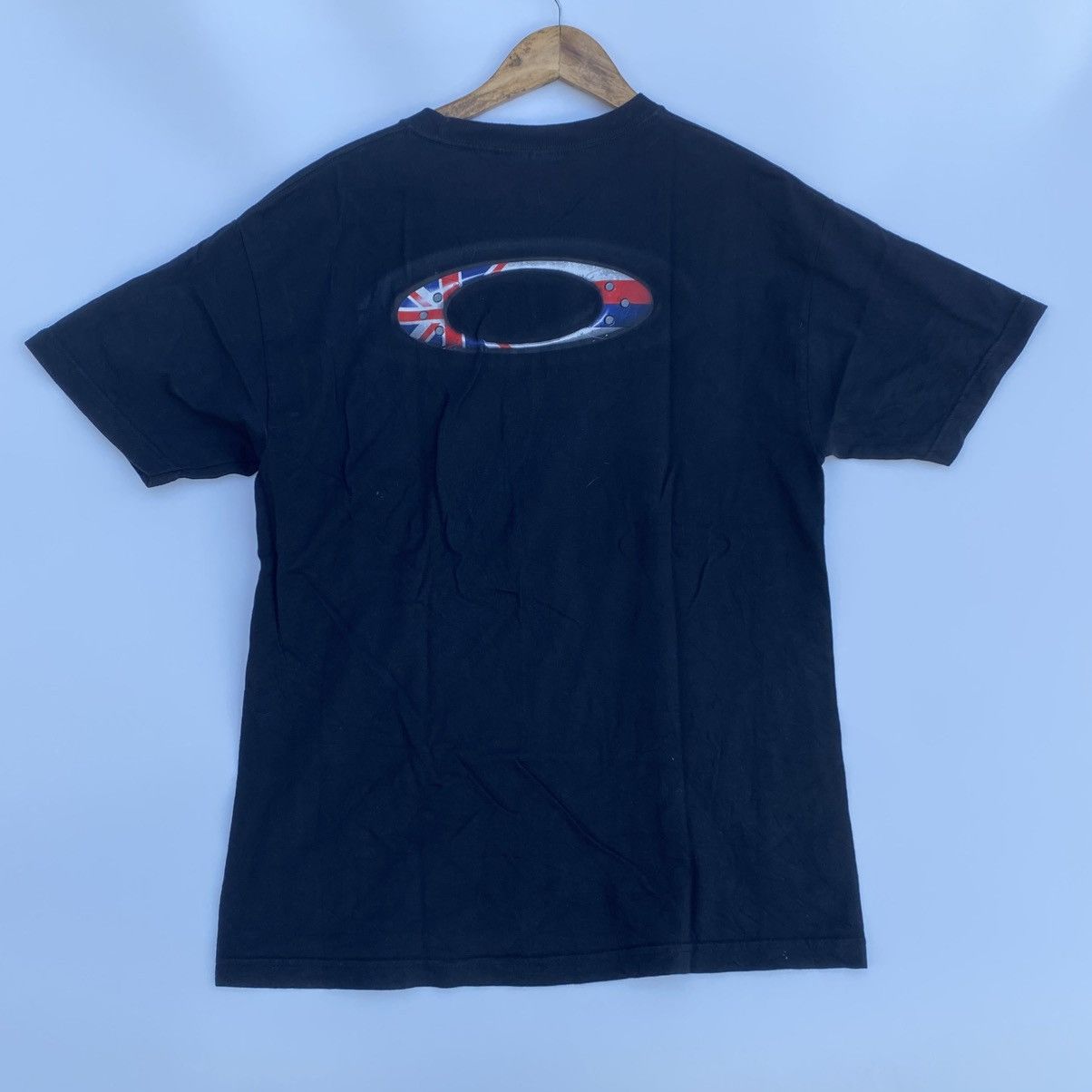 Oakley Vintage 1990s OAKLEY Hawaii T Shirt Black Size M Size US M / EU 48-50 / 2 - 5 Thumbnail