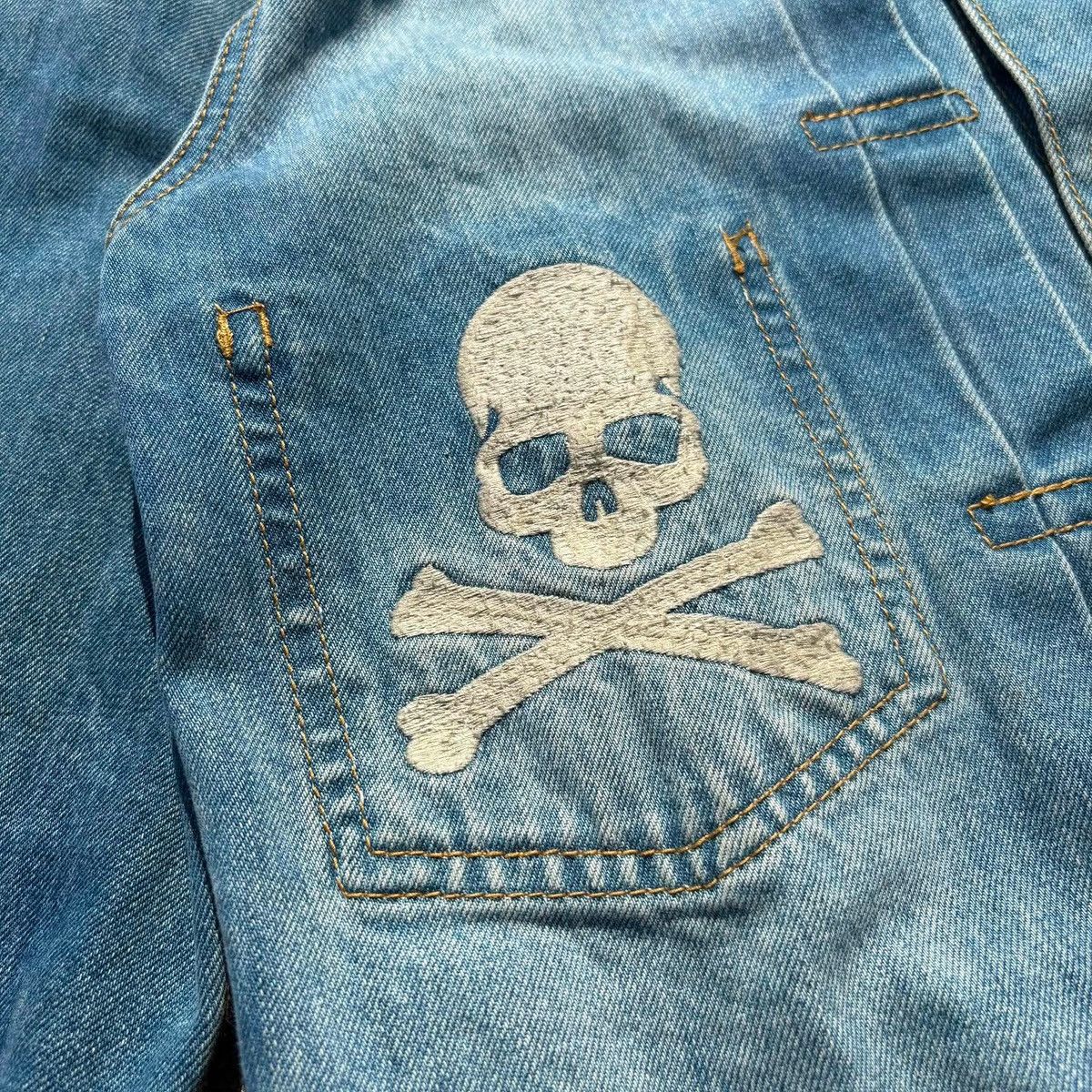 Mastermind Japan Mastermind Japan Skull Hardware Denim Jacket Size US M / EU 48-50 / 2 - 15 Thumbnail