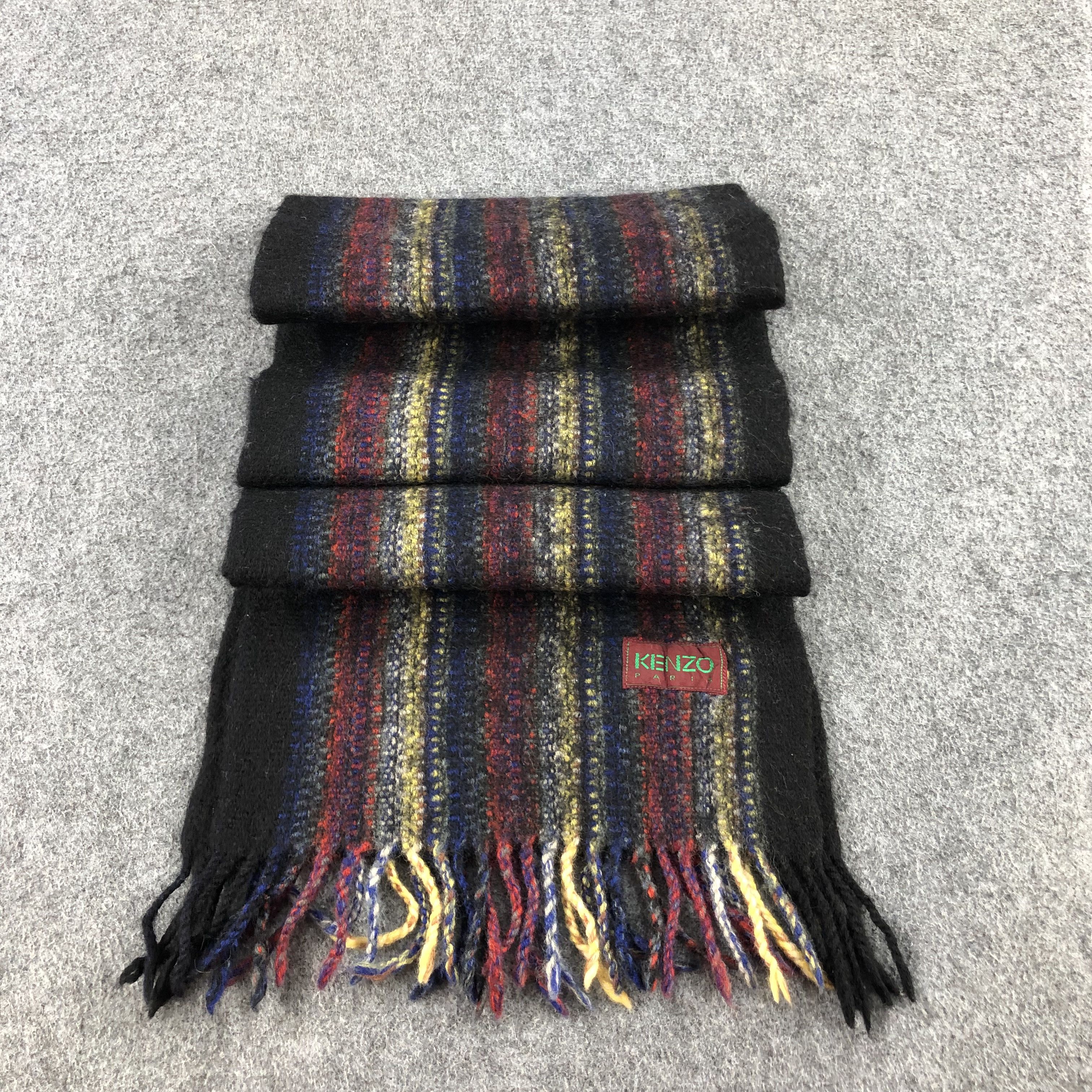 Kenzo Kenzo Wool Scarf Muffler V985 Size ONE SIZE - 2 Thumbnail