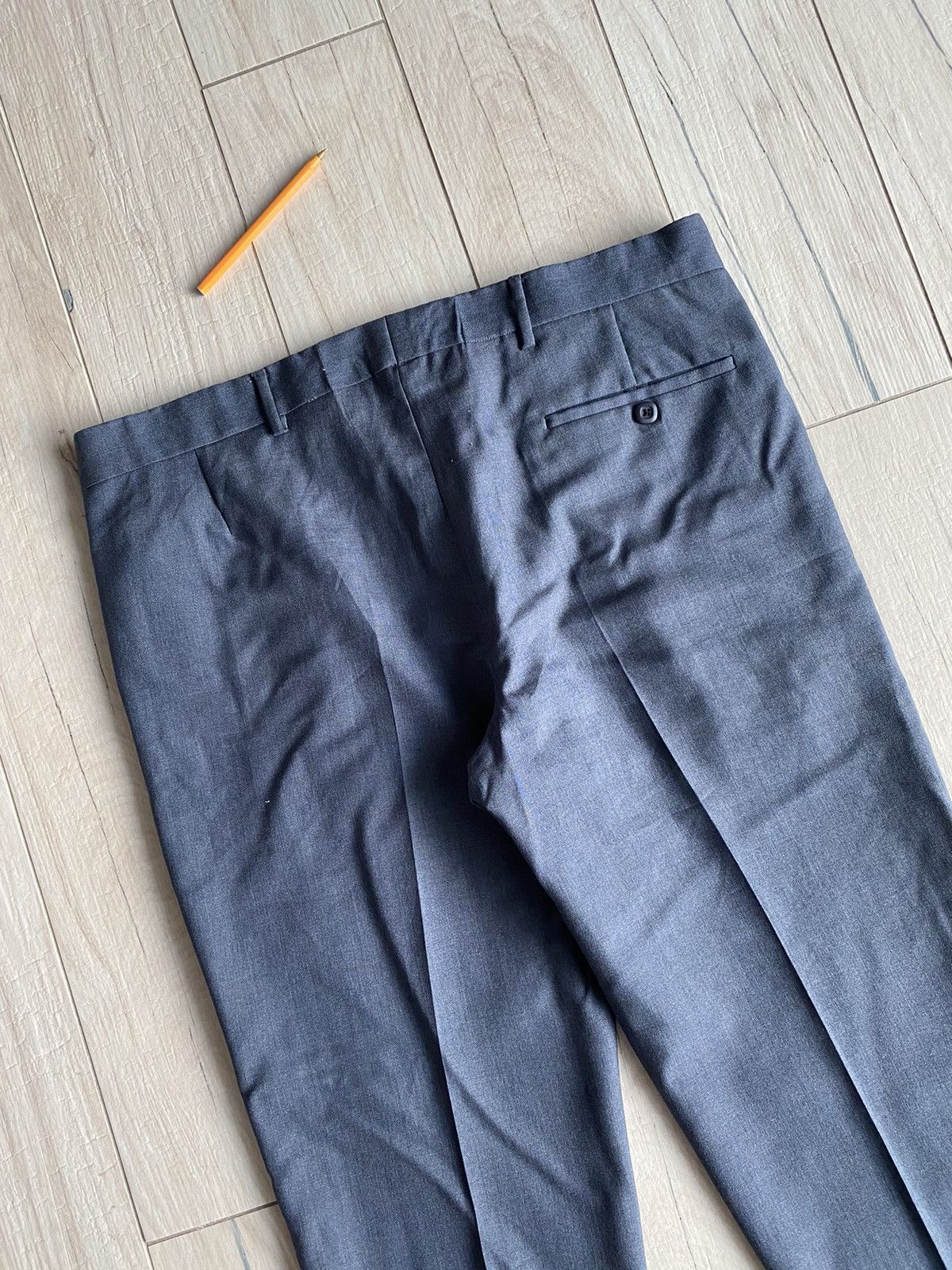 Prada SS11 Prada Dark Navy Mohair Casual Pants Size US 36 / EU 52 - 8 Thumbnail
