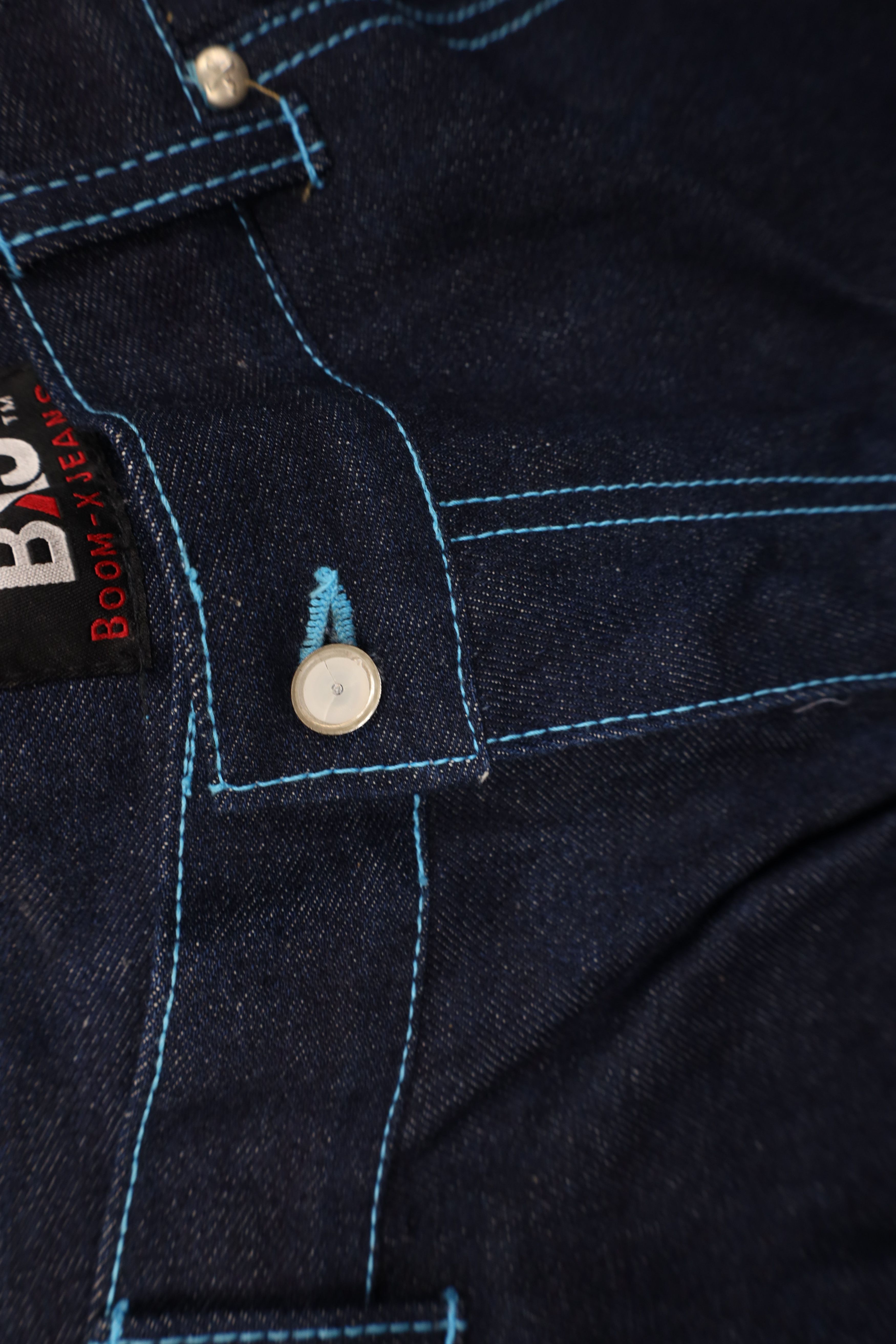 Vintage Vintage 90s Y2K Streetwear Baggy Fit Denim Cargo Shorts Blue Size US 40 / EU 56 - 15 Thumbnail