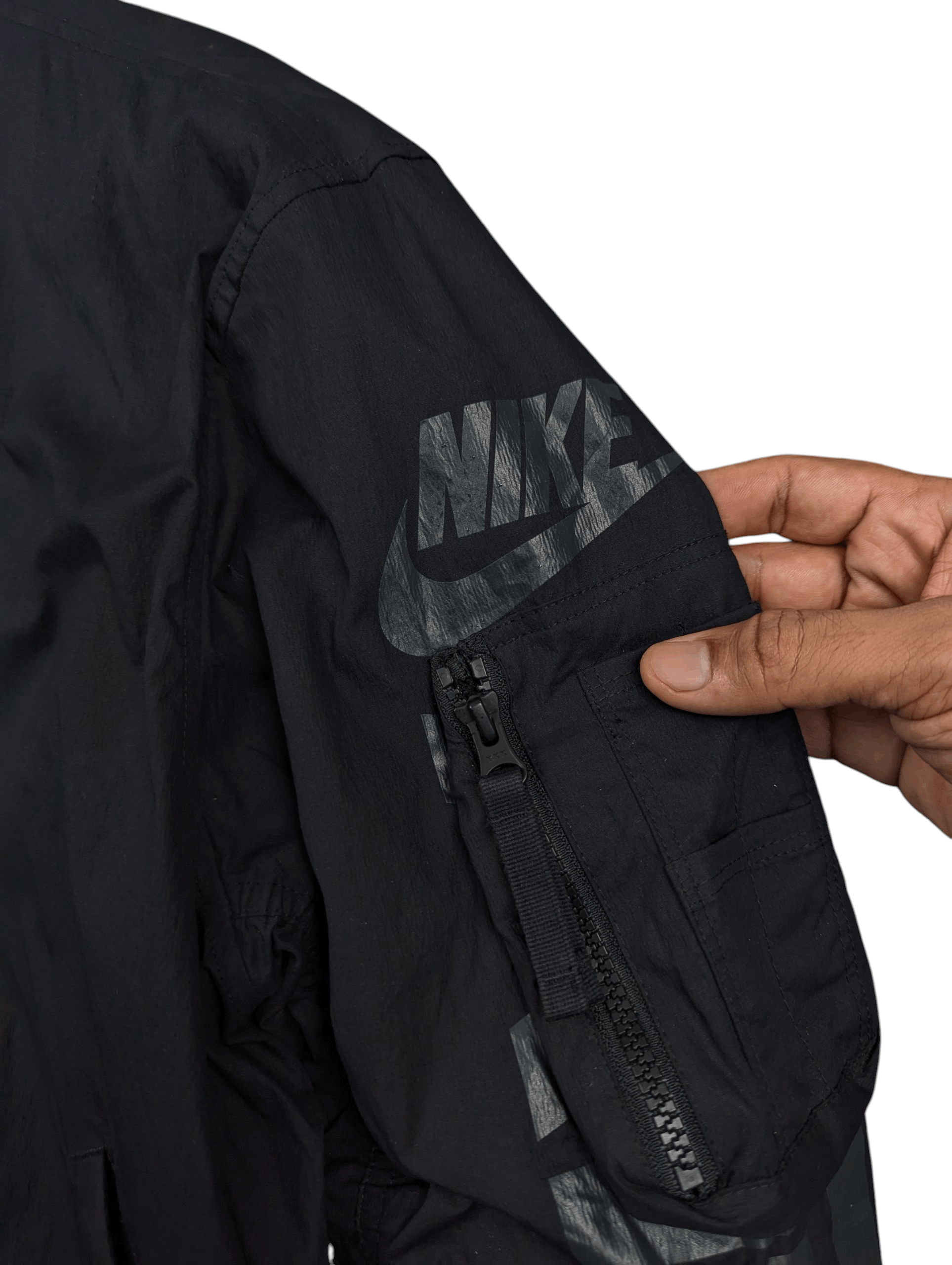 Nike Nike Aviator Reversible Bomber Flight Jacket Size US XL / EU 56 / 4 - 6 Thumbnail