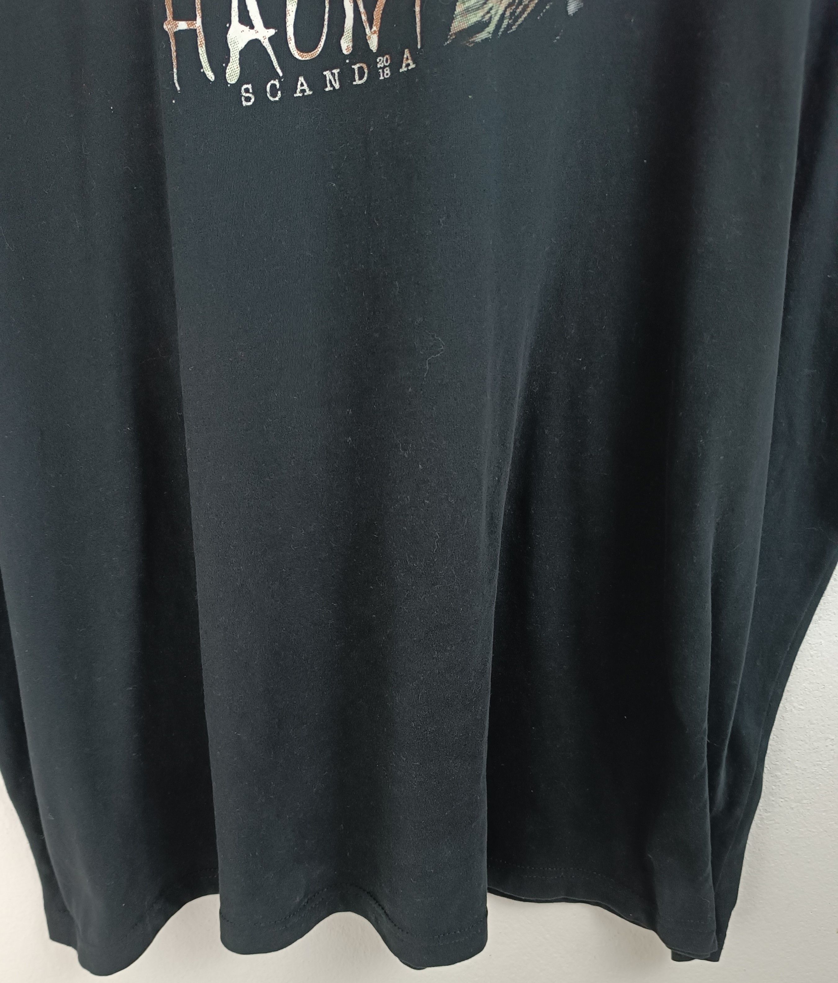 Vintage VTG 2018 THE HAUNT SCANDIA ARE YOU A WUSS? TEE HORROR SCARY Size US XXL / EU 58 / 5 - 8 Thumbnail