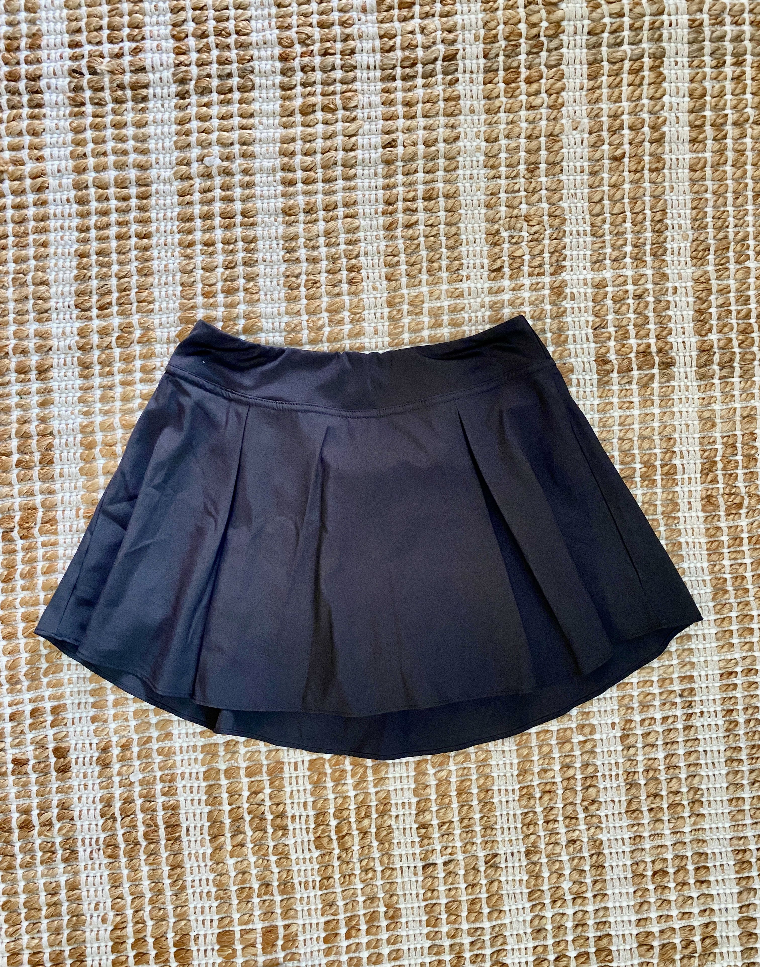 Other Brand New Love Tree Black Activewear Two-In-One Mini Skort Size 26" / US 2 / IT 38 - 2 Thumbnail