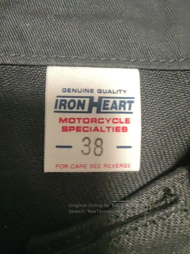 Iron Heart Iron Heart 21oz zipper reflex shoulder sleeve jacket Size US M / EU 48-50 / 2 - 4 Thumbnail