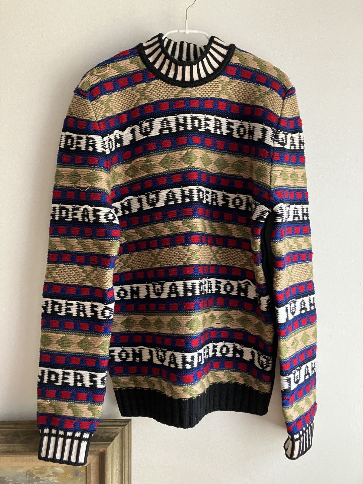 JW Anderson Fairisle Wool Intarsia Sweater Size US S / EU 44-46 / 1 - 2 Thumbnail