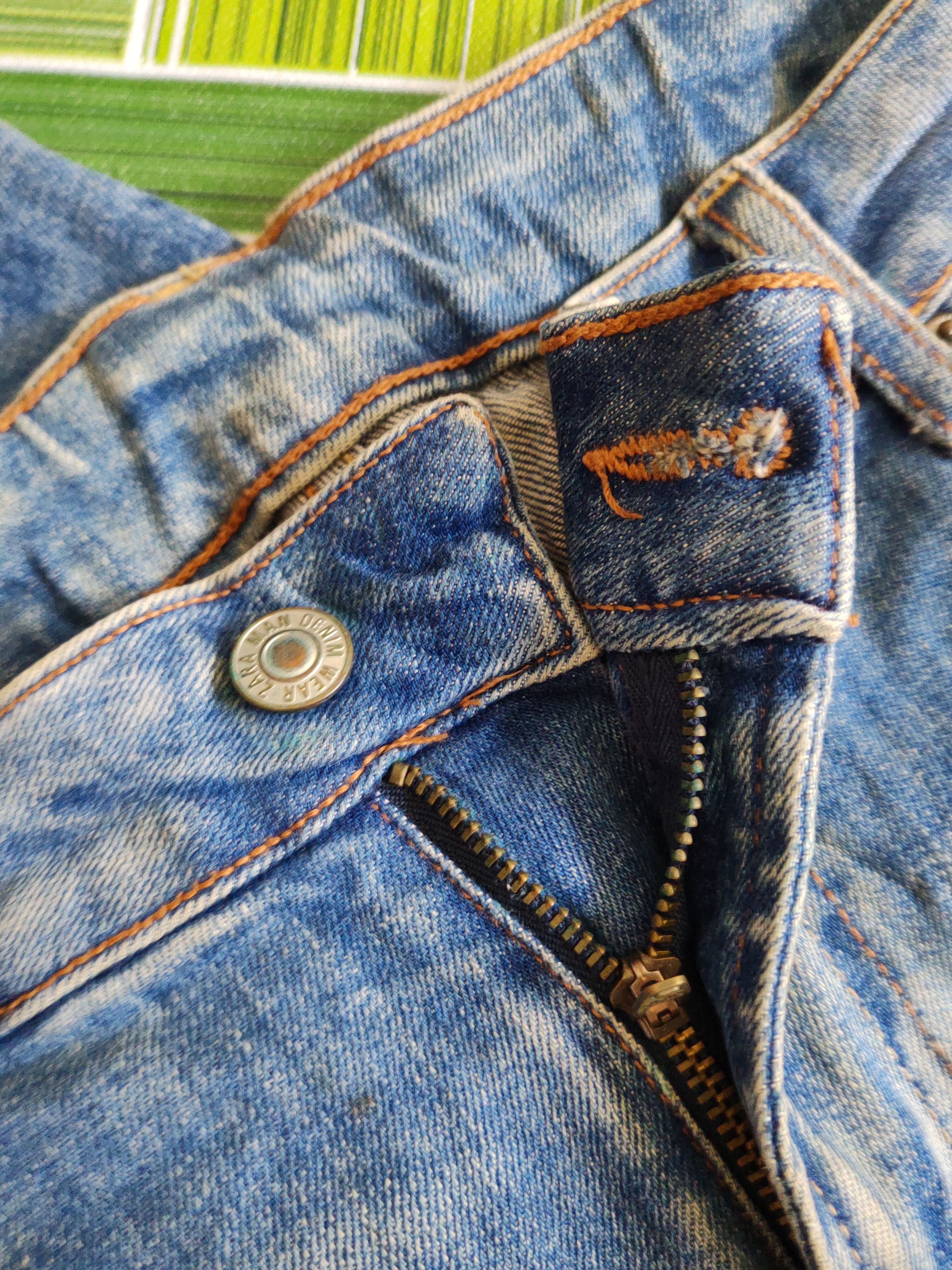 Japanese Brand Zara Man vintage Blue Faded Distressed jeans Denim #S1532 Size US 31 - 15 Thumbnail