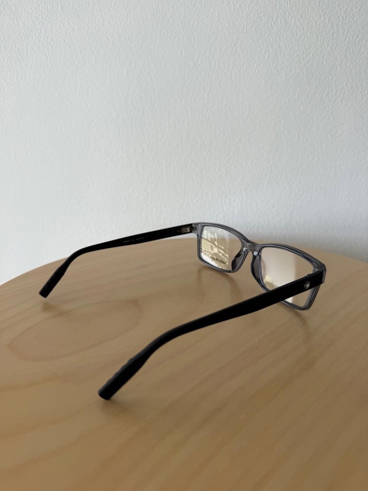 Montblanc New montblanc optical glasses frames eyeglasses MB0066O 003 Size ONE SIZE - 7 Thumbnail