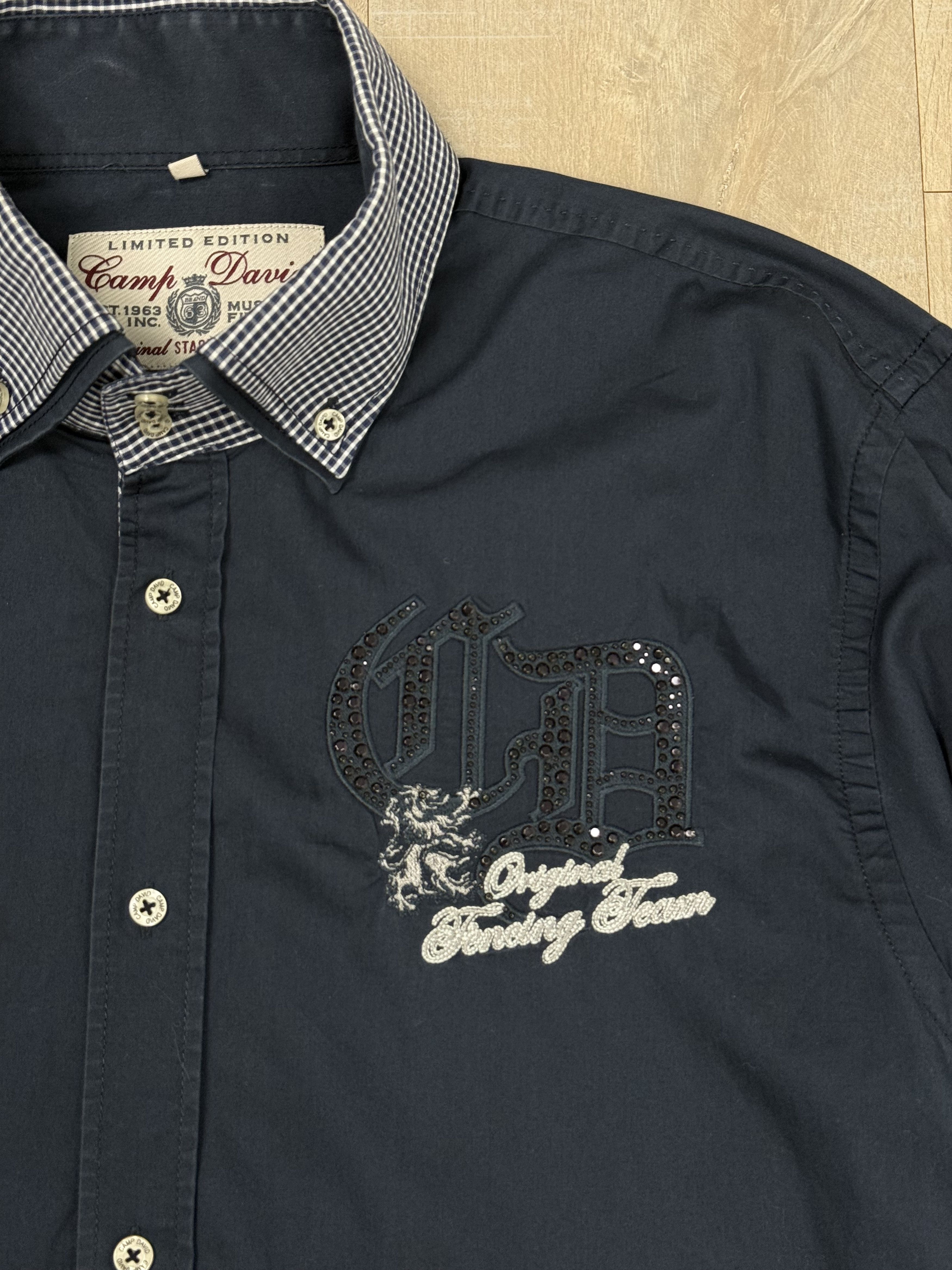 Camp David Camp David Limited Edition North American Cup Button Shirt Size US XXL / EU 58 / 5 - 7 Thumbnail