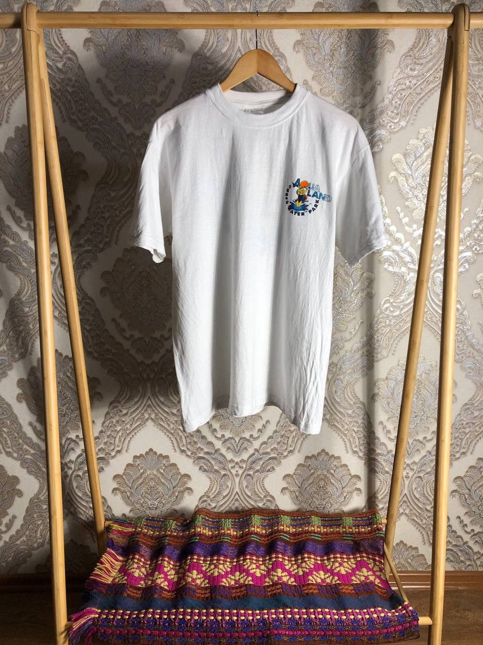 Cartoon Network × Vintage VERY RARE AQUA LAND DOUBLE PRINTED T-SHIRT BIG LOGO Y2K 90s Size US L / EU 52-54 / 3 - 6 Thumbnail