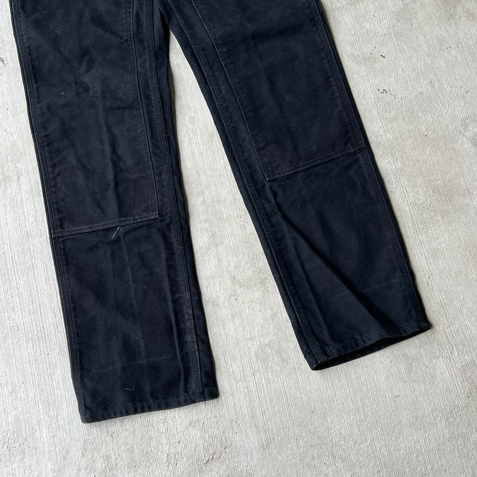Carhartt × Vintage Carhartt black double knee work wear carpenter pants Size US 29 - 3 Thumbnail
