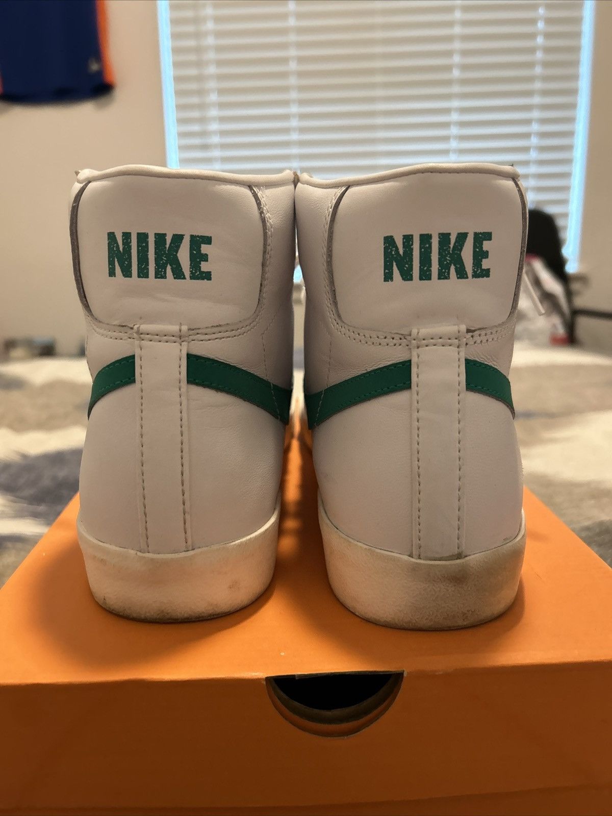 Nike Size 10.5 - Nike Blazer '77 Vintage Mid Lucid Green Size US 10.5 / EU 43-44 - 5 Thumbnail