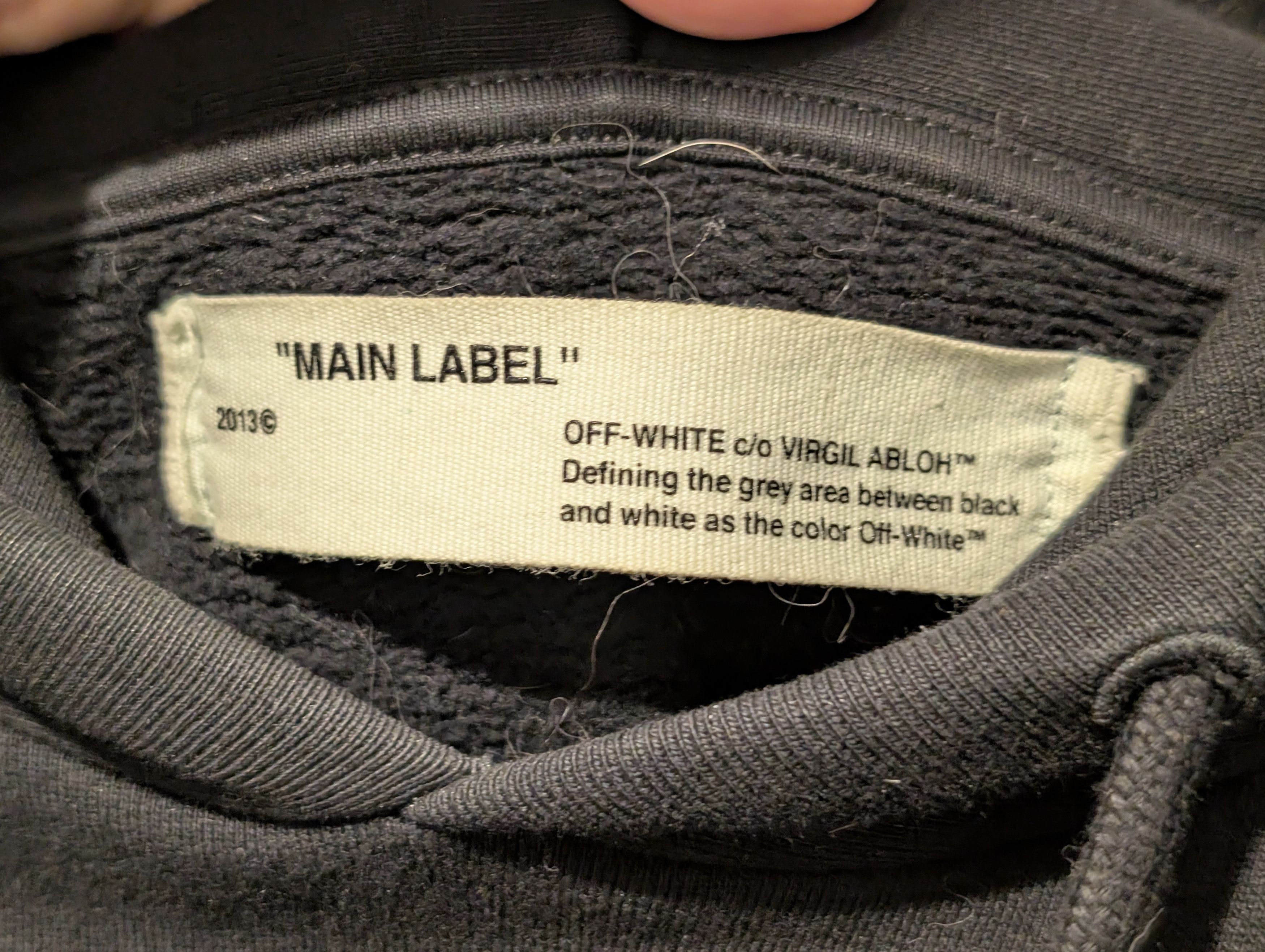 Off-White Off-White SS17 Mirror Rock Hoodie Size US XL / EU 56 / 4 - 6 Thumbnail