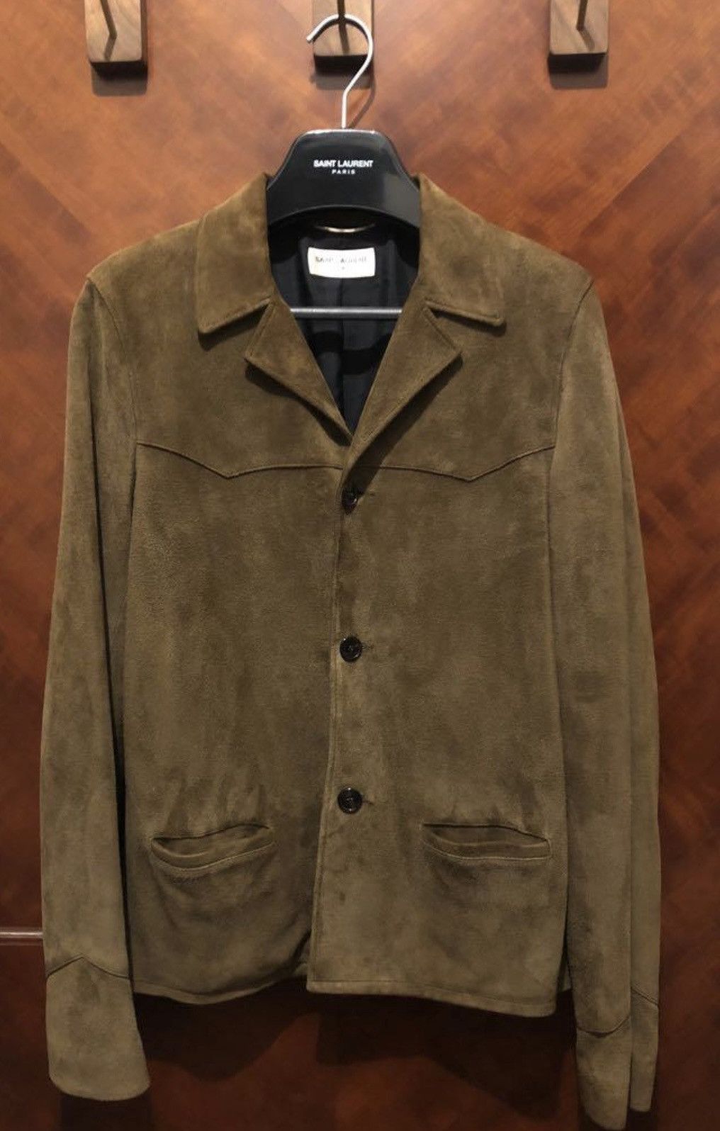 Hedi Slimane × Saint Laurent Paris Saint Laurent Paris 2015FW suede jacket Size US S / EU 44-46 / 1 - 1 Thumbnail
