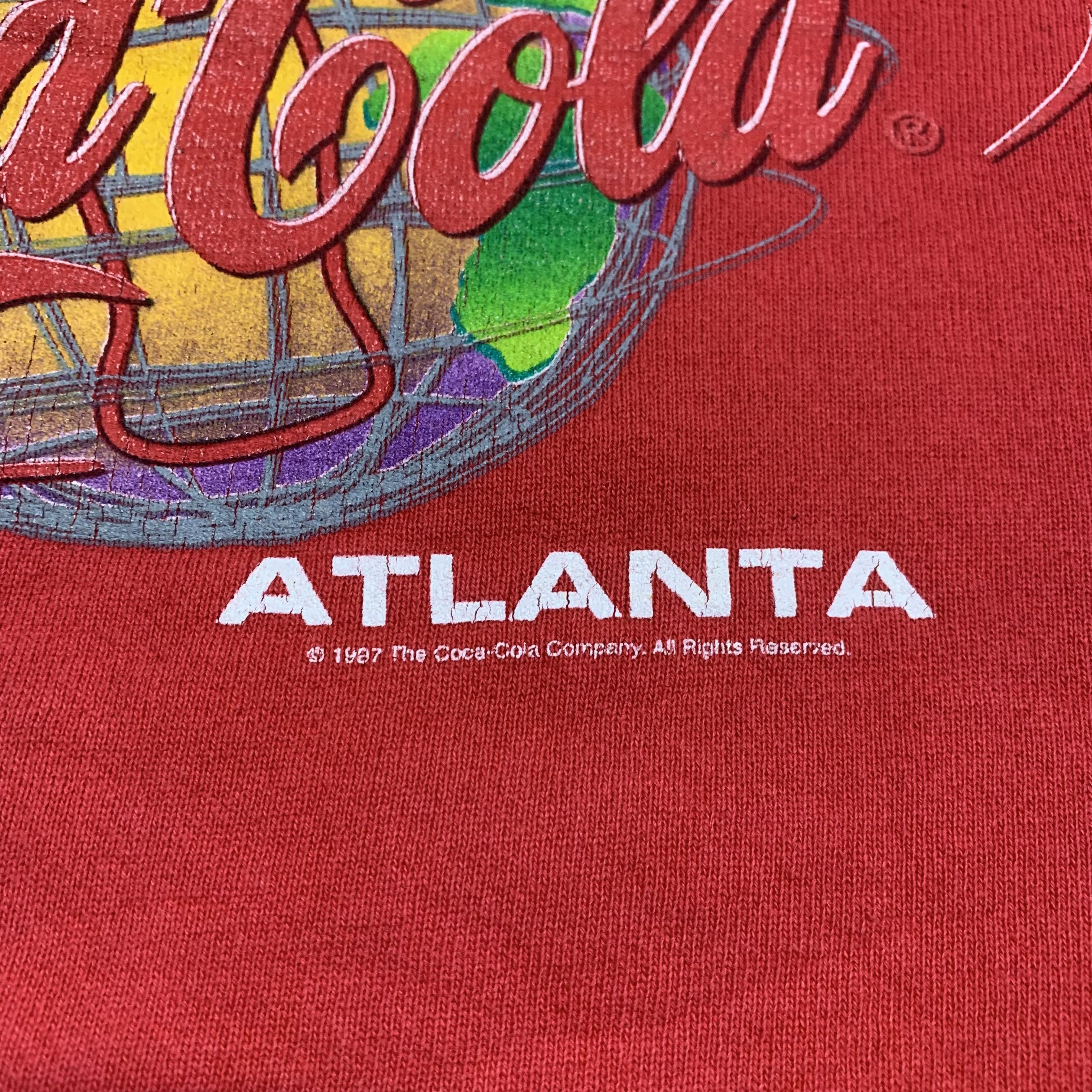 Coca Cola Vintage 90s Coca Cola Atlanta Sweatshirt Size US S / EU 44-46 / 1 - 4 Thumbnail