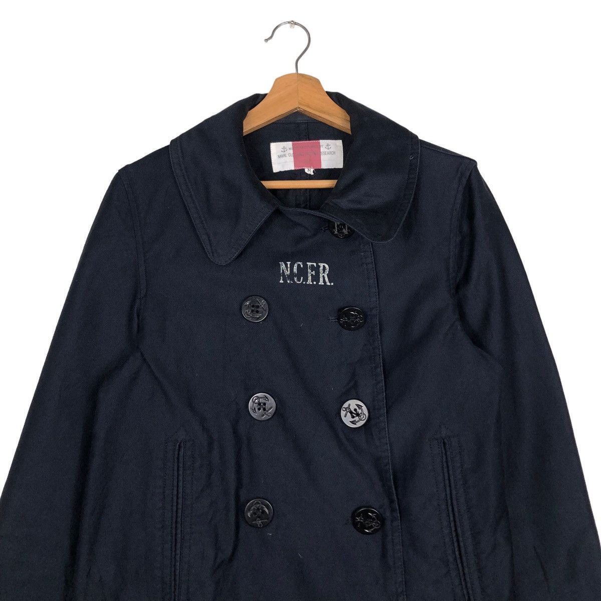 General Research 🔥Vintage Pea Coats Jacket Naval Clothing Factory Research Size US M / EU 48-50 / 2 - 3 Thumbnail