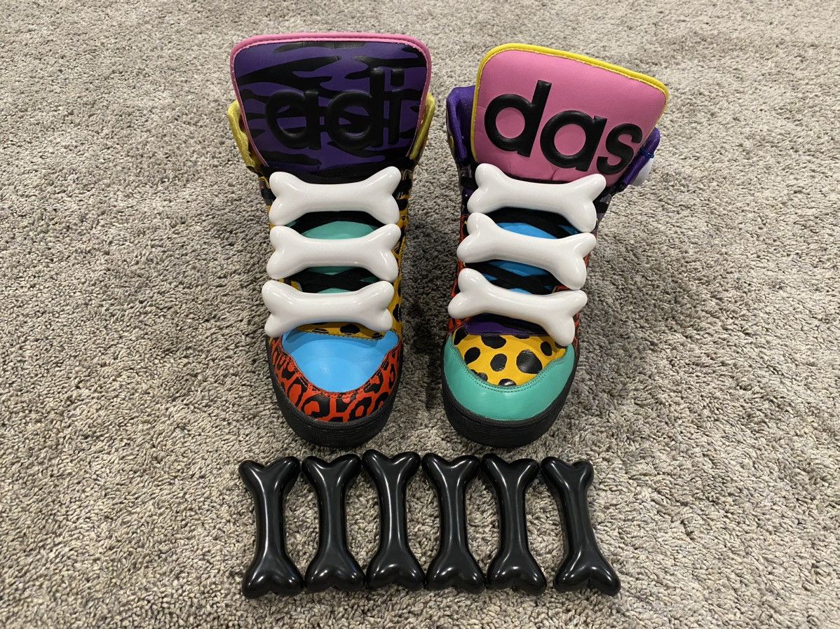 Jeremy Scott 2 sets of Adidas Jeremy Scott Bones Size ONE SIZE - 1 Thumbnail