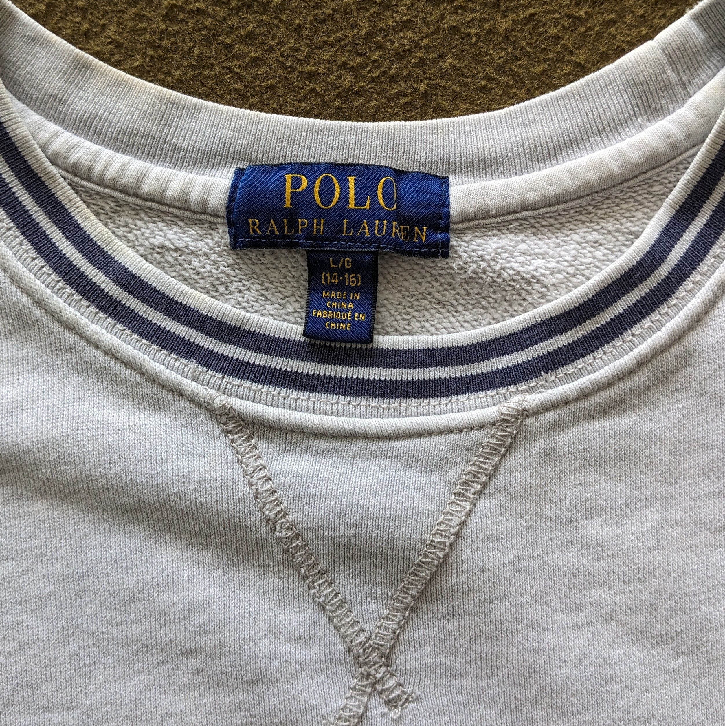 Vintage Vintage POLO by Ralph Lauren Luxury Brand Sweatshirt Size US M / EU 48-50 / 2 - 8 Thumbnail