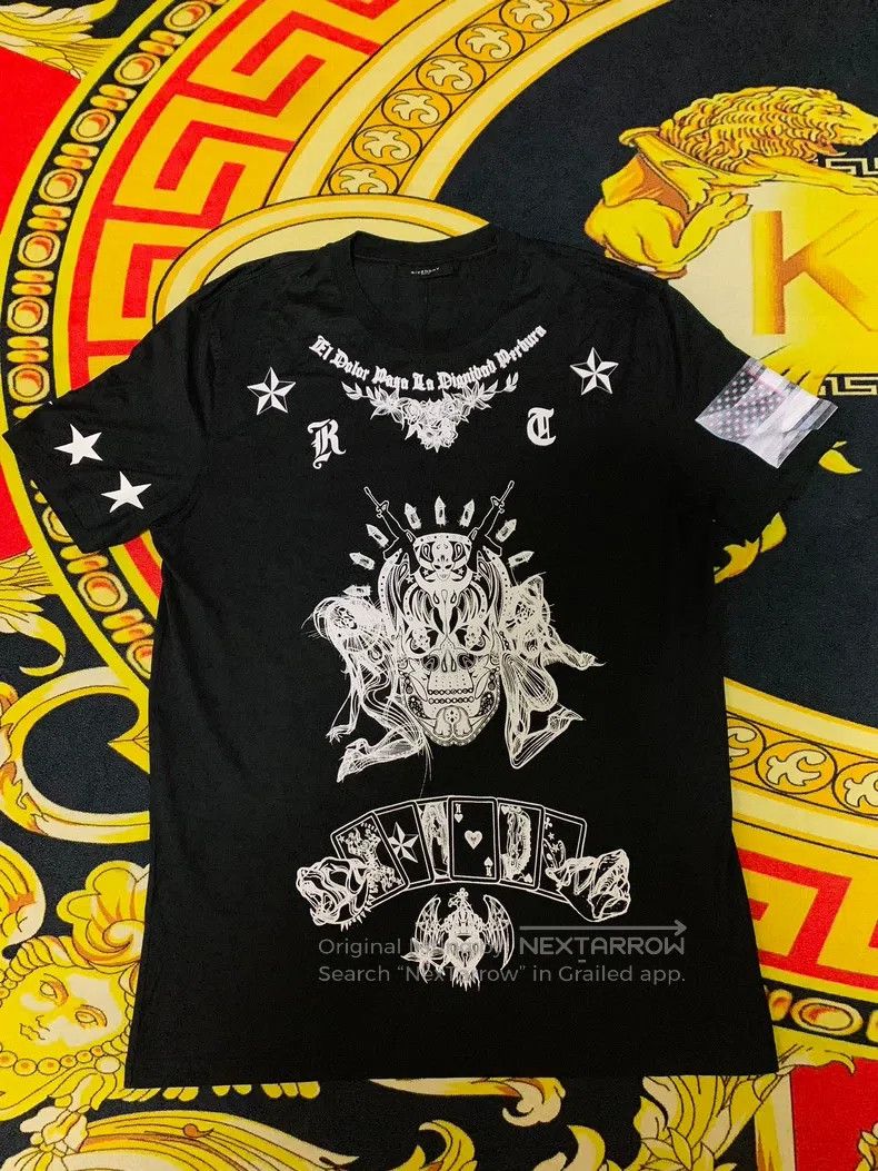 Givenchy Givenchy Cracked printed short-sleeve T-shirt Size US XL / EU 56 / 4 - 1 Thumbnail