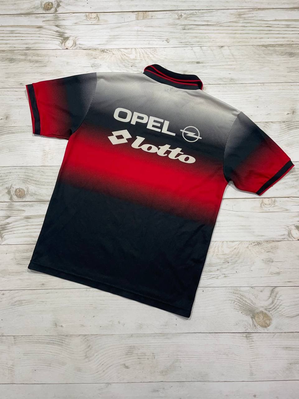 Lotto Sport Lotto AC Milan 1995 1996 Training Shirt Soccer Jersey Size US XL / EU 56 / 4 - 15 Thumbnail