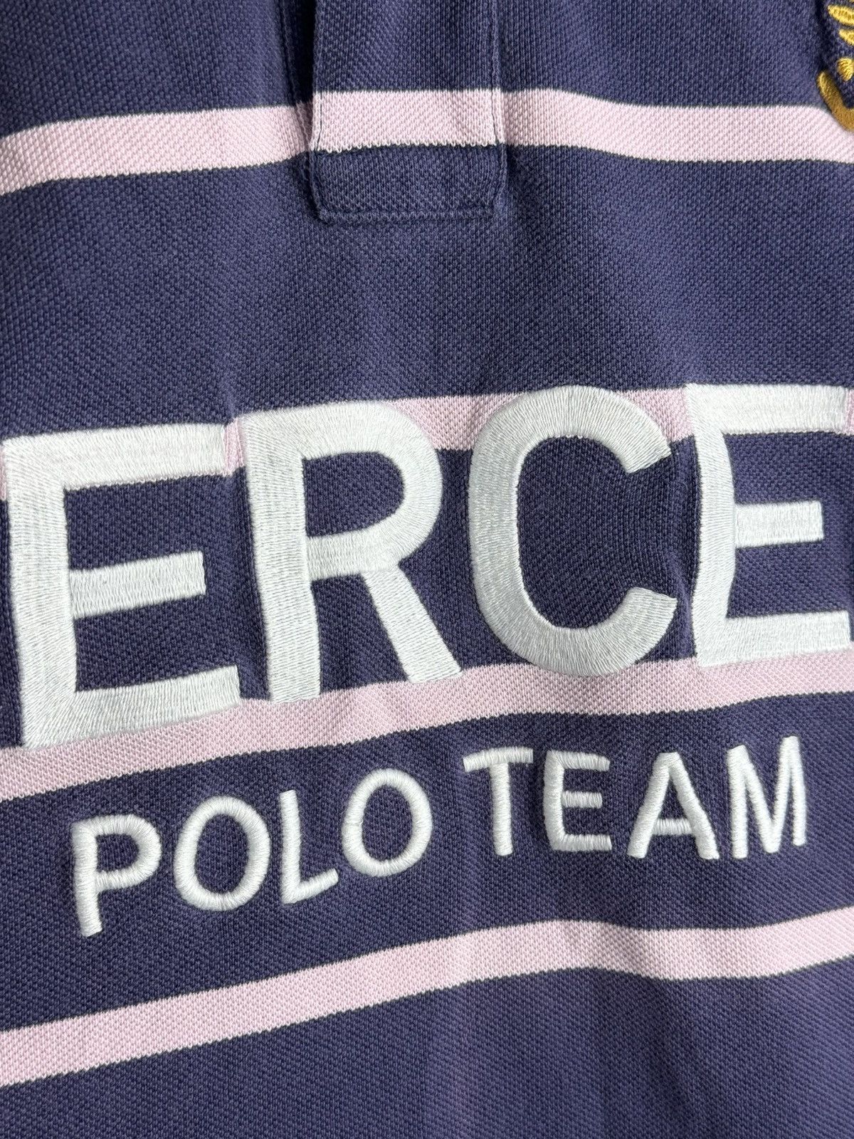 Polo Ralph Lauren Vintage Polo Ralph Lauren Mercer Polo Team IV Stripe Collar Size US XXL / EU 58 / 5 - 3 Thumbnail
