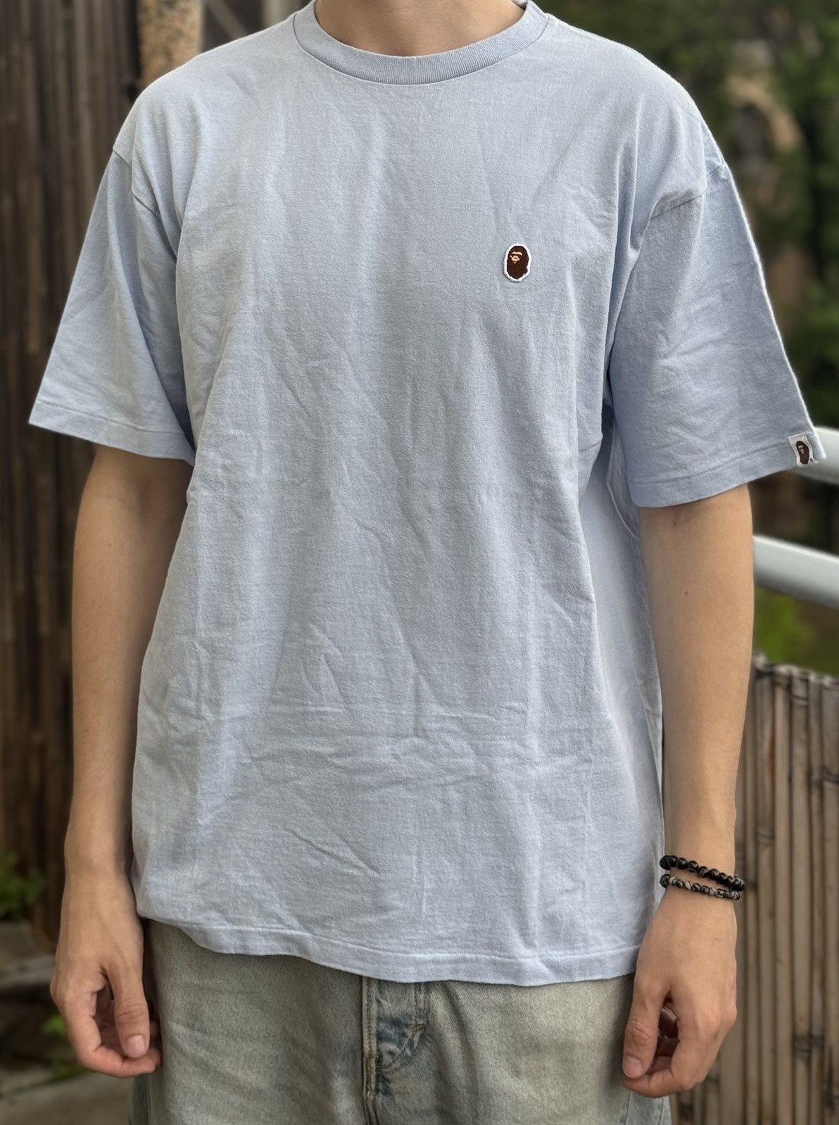 Bape Bape Authentic Basic Short Sleeve T-Shirt Size US XL / EU 56 / 4 - 1 Thumbnail