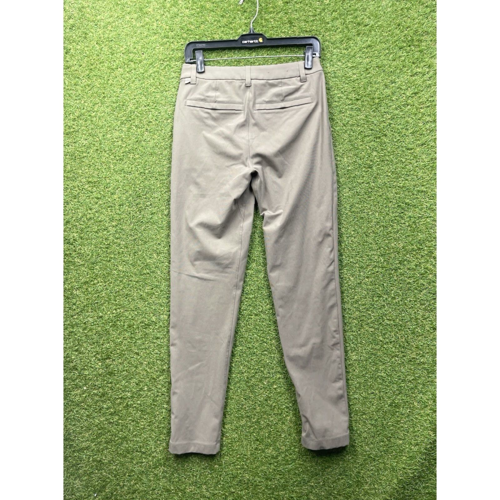 Lululemon Lululemon ABC Pants Mens 28 Classic Fit Trouser Warpstreme Beige City Preppy Straight Leg Pants - 28x30 Beige Size US 28 / EU 44 - 2 Thumbnail