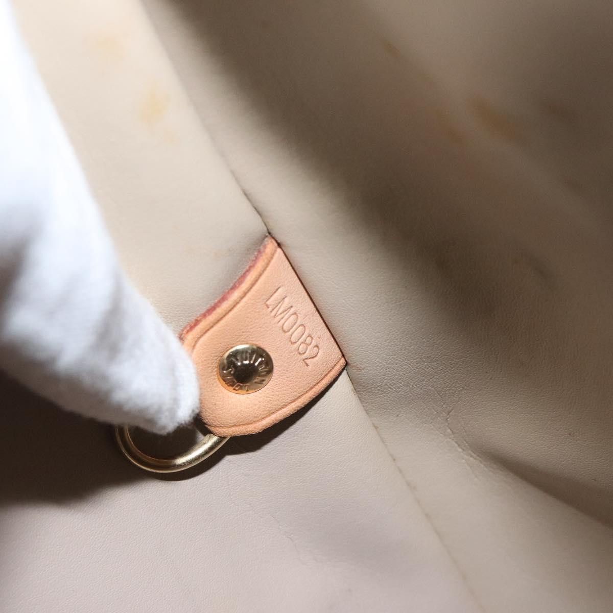 Louis Vuitton LOUIS VUITTON Monogram Vernis Houston Hand Bag Beige M91004 Size ONE SIZE - 12 Thumbnail