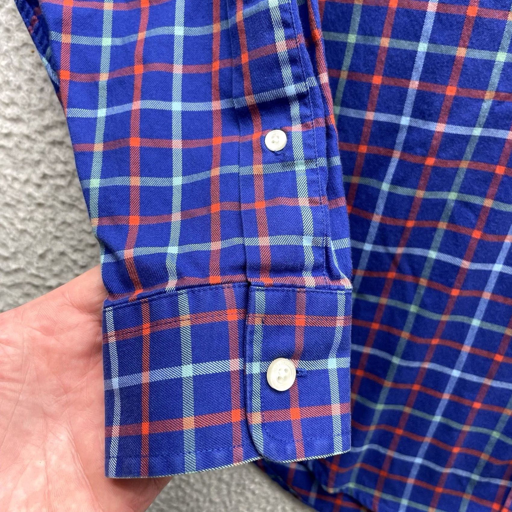 Vineyard Vines Vineyard Vines Murray Shirt Mens Small S Blue Tattersal Plaid Preppy Whale Shirt Size US S / EU 44-46 / 1 - 4 Thumbnail