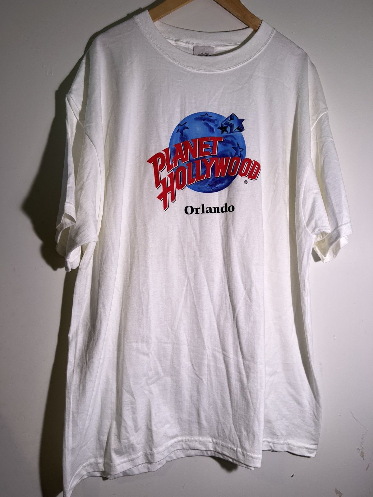 Vintage 90’s VTG Vintage Planet Hollywood Orlando Florida Retro Tee Size US XL / EU 56 / 4 - 1 Thumbnail