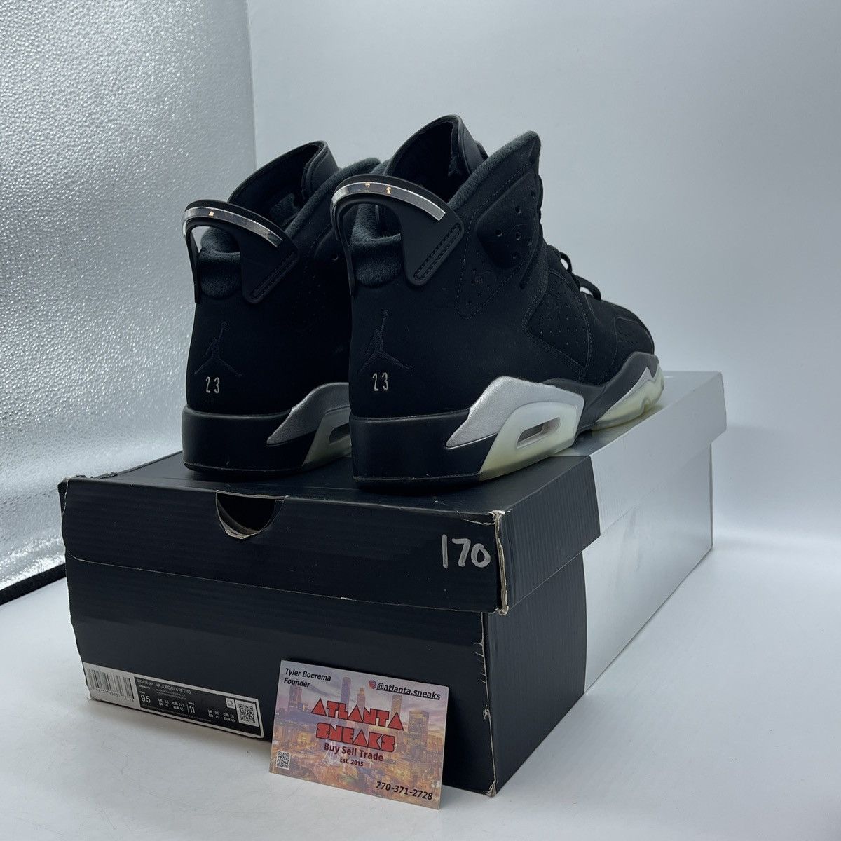 Jordan Brand Air Jordan 6 chrome Size US 9.5 / EU 42-43 - 5 Thumbnail