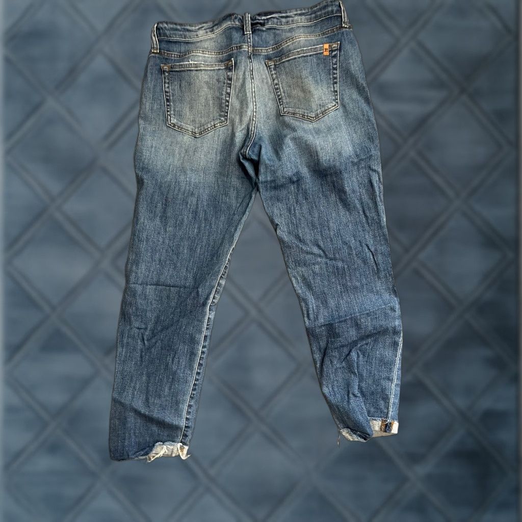 Vintage Women’s Joe's Jeans Size 29 Crop Slim Boyfriend Blue Denim Stretch UEC Size 29" - 1 Thumbnail