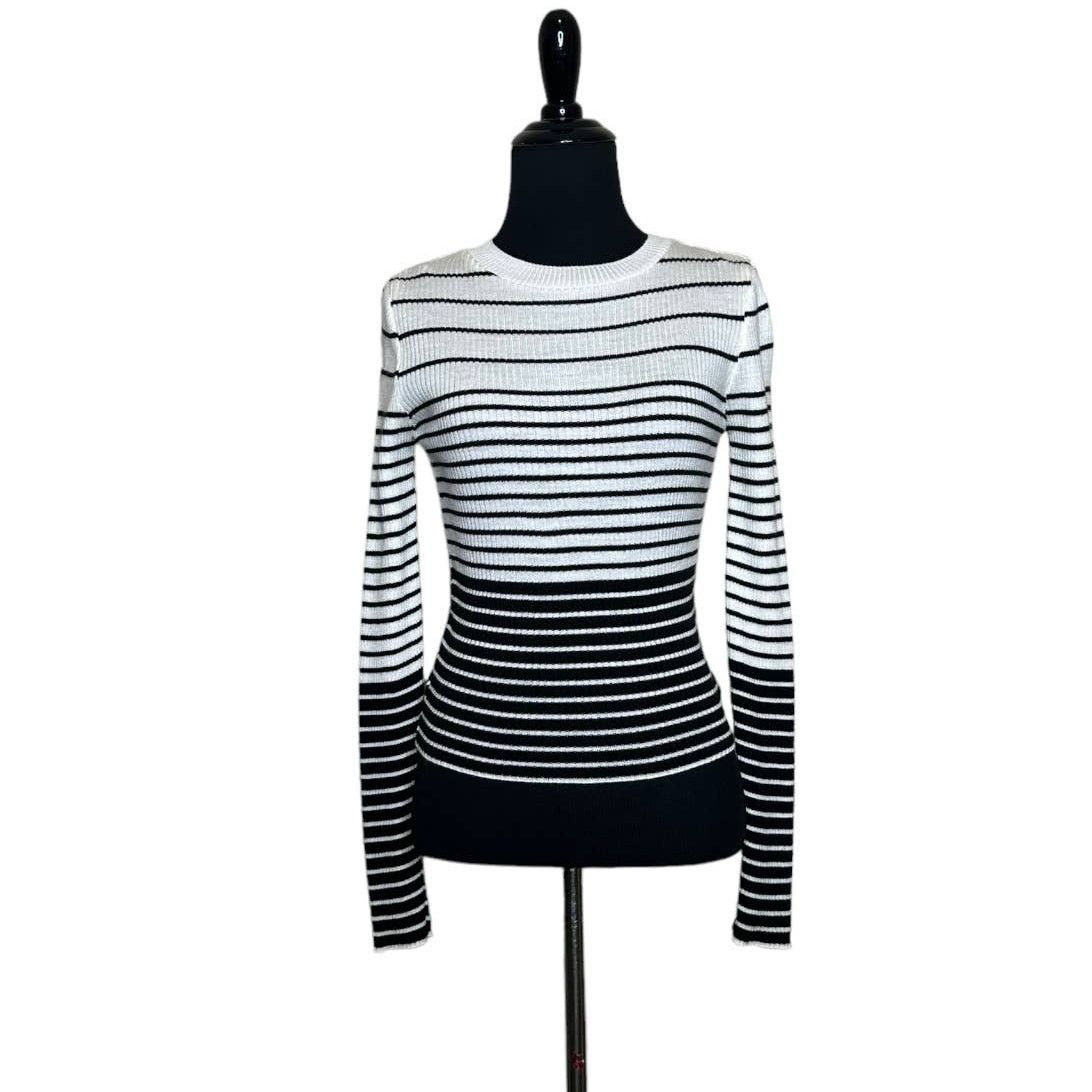 Topshop Topshop stripes long sleeves crew neck sweater size 4-6 Size M / US 6-8 / IT 42-44 - 5 Thumbnail