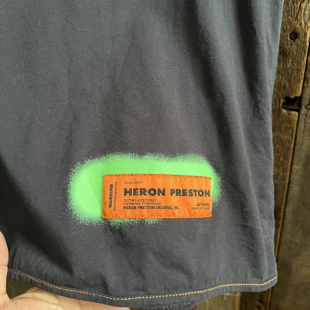 Heron Preston Heron Preston Ctnmb Tshirt Size XS / US 0-2 / IT 36-38 - 4 Thumbnail