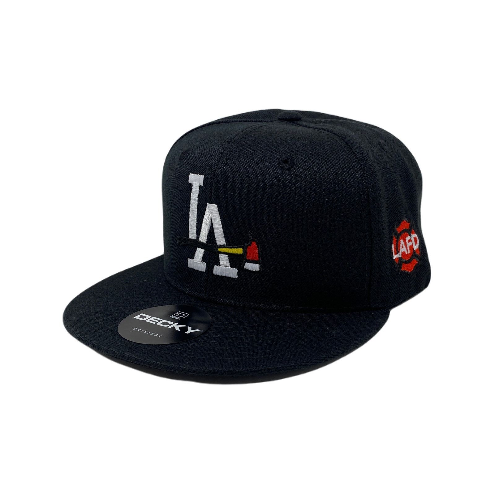 Other Los Angeles LA Axe Snapback Hat All Black Size ONE SIZE - 2 Thumbnail